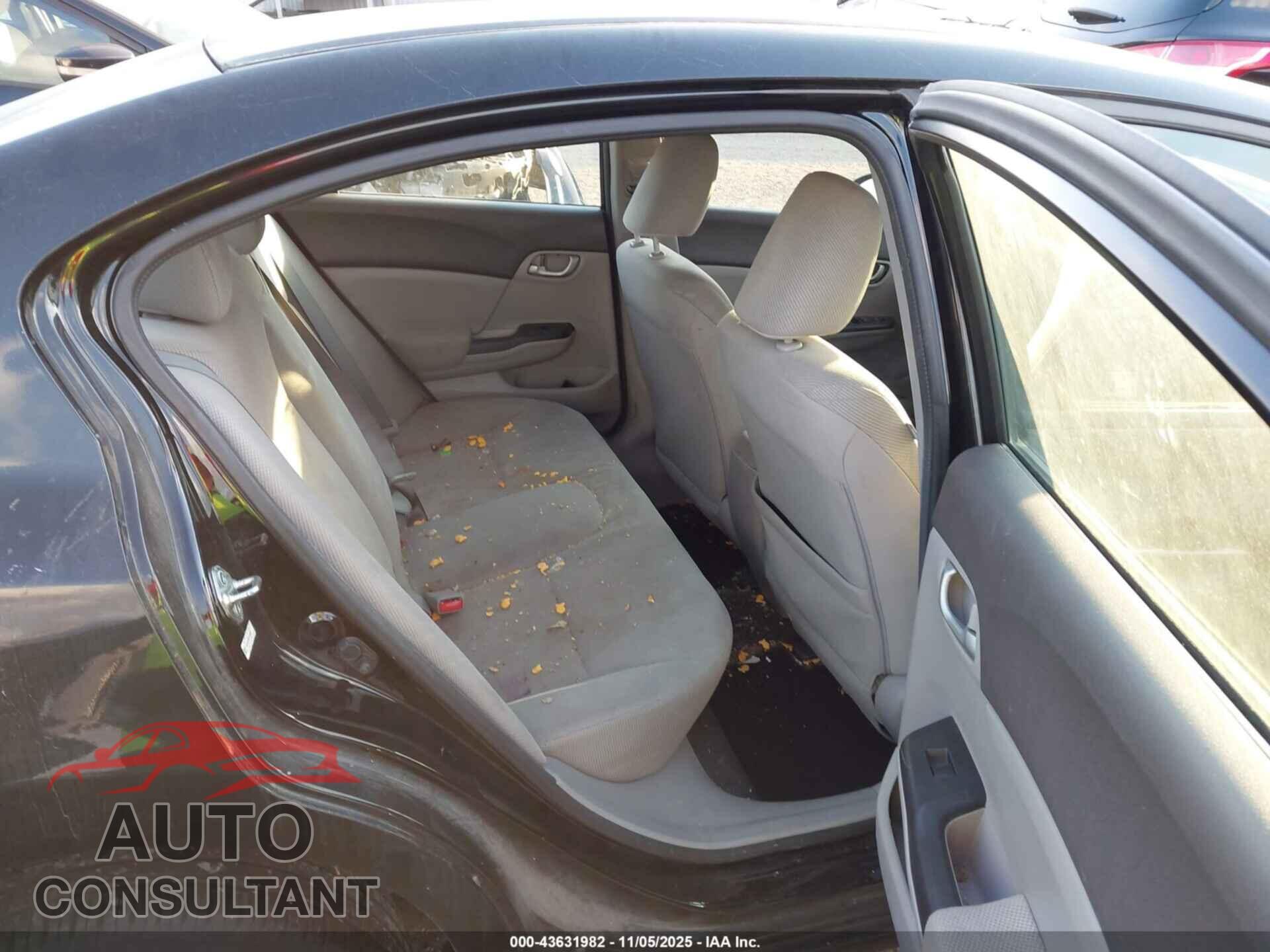 HONDA CIVIC 2012 - 19XFB2F59CE101035