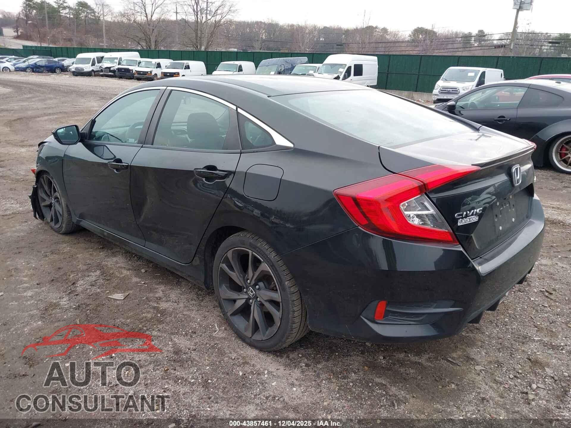 HONDA CIVIC 2019 - 2HGFC2F83KH514144
