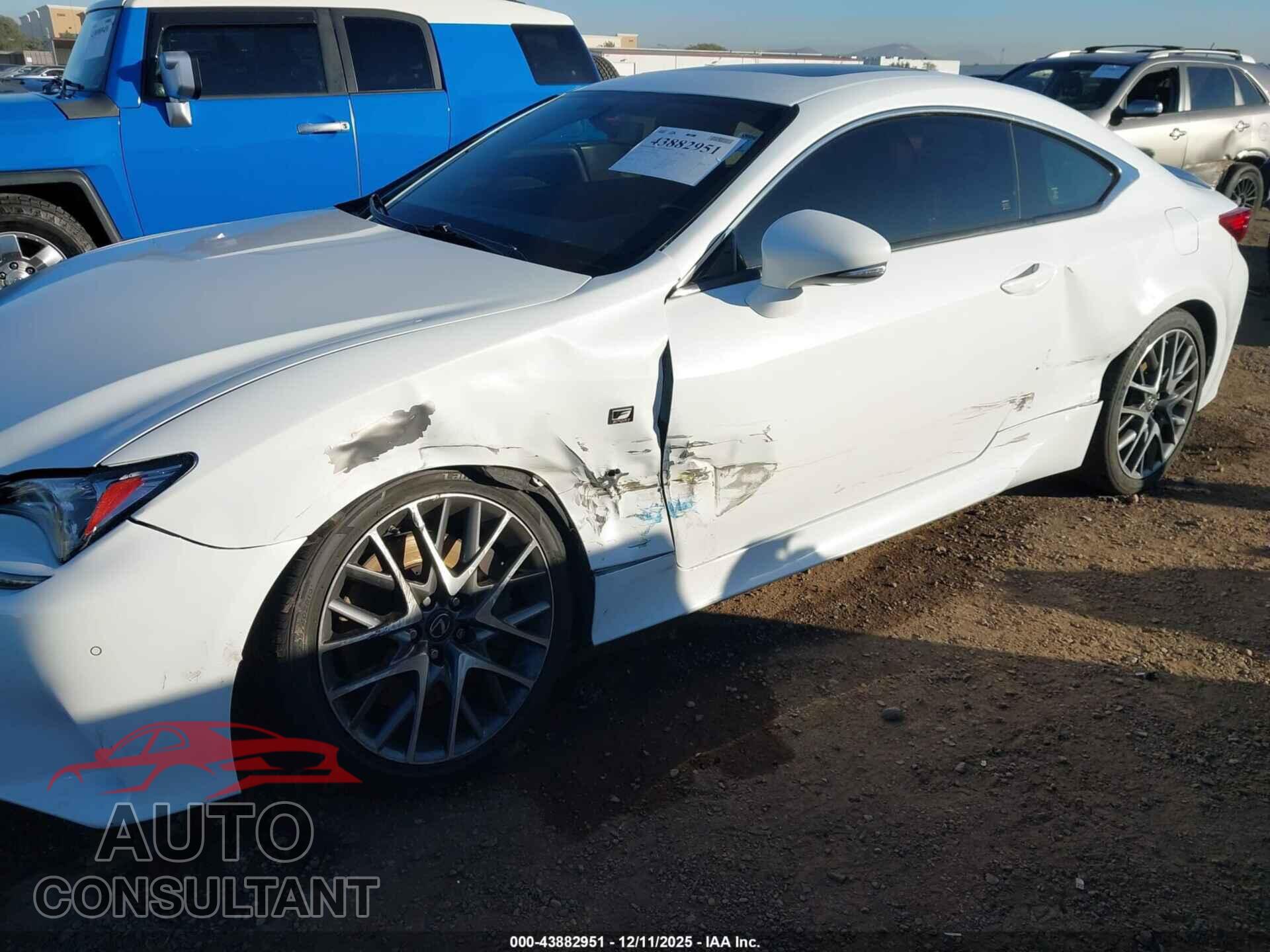 LEXUS RC 200T 2017 - JTHHA5BC2H5005914