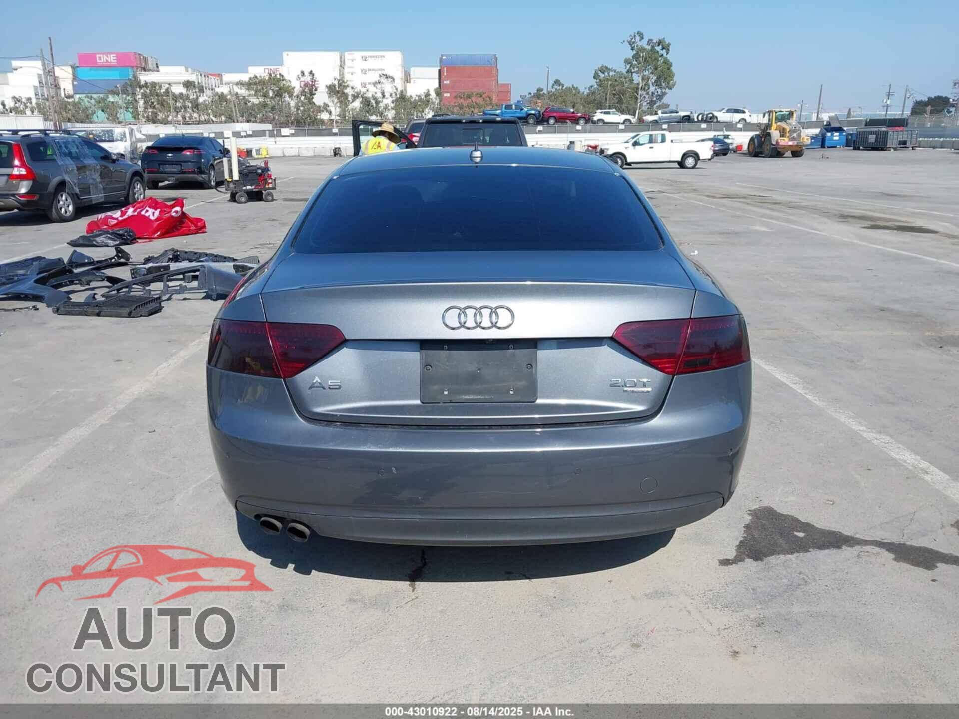 AUDI A5 2013 - WAULFAFR8DA035440