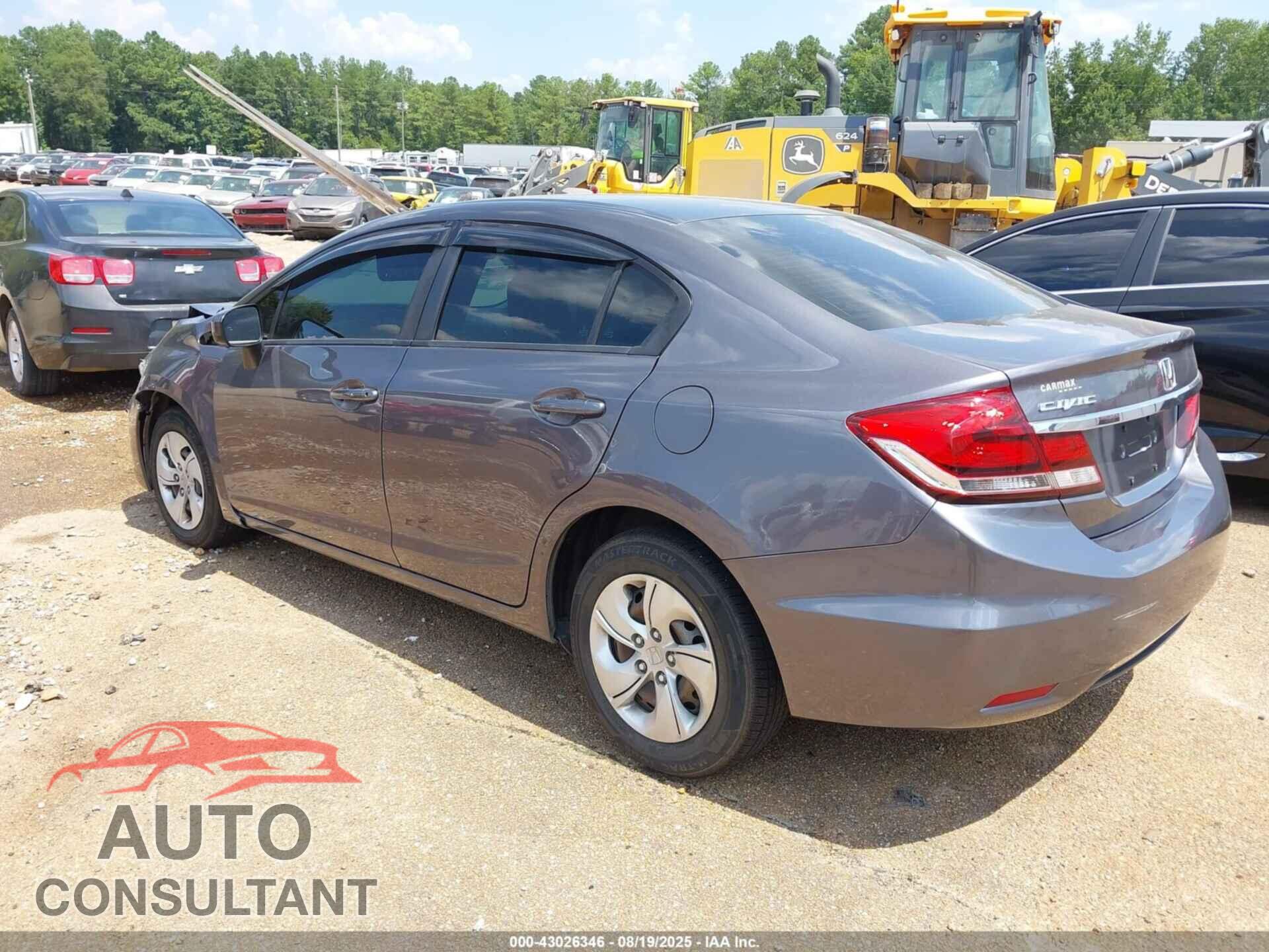 HONDA CIVIC 2015 - 19XFB2F55FE284454
