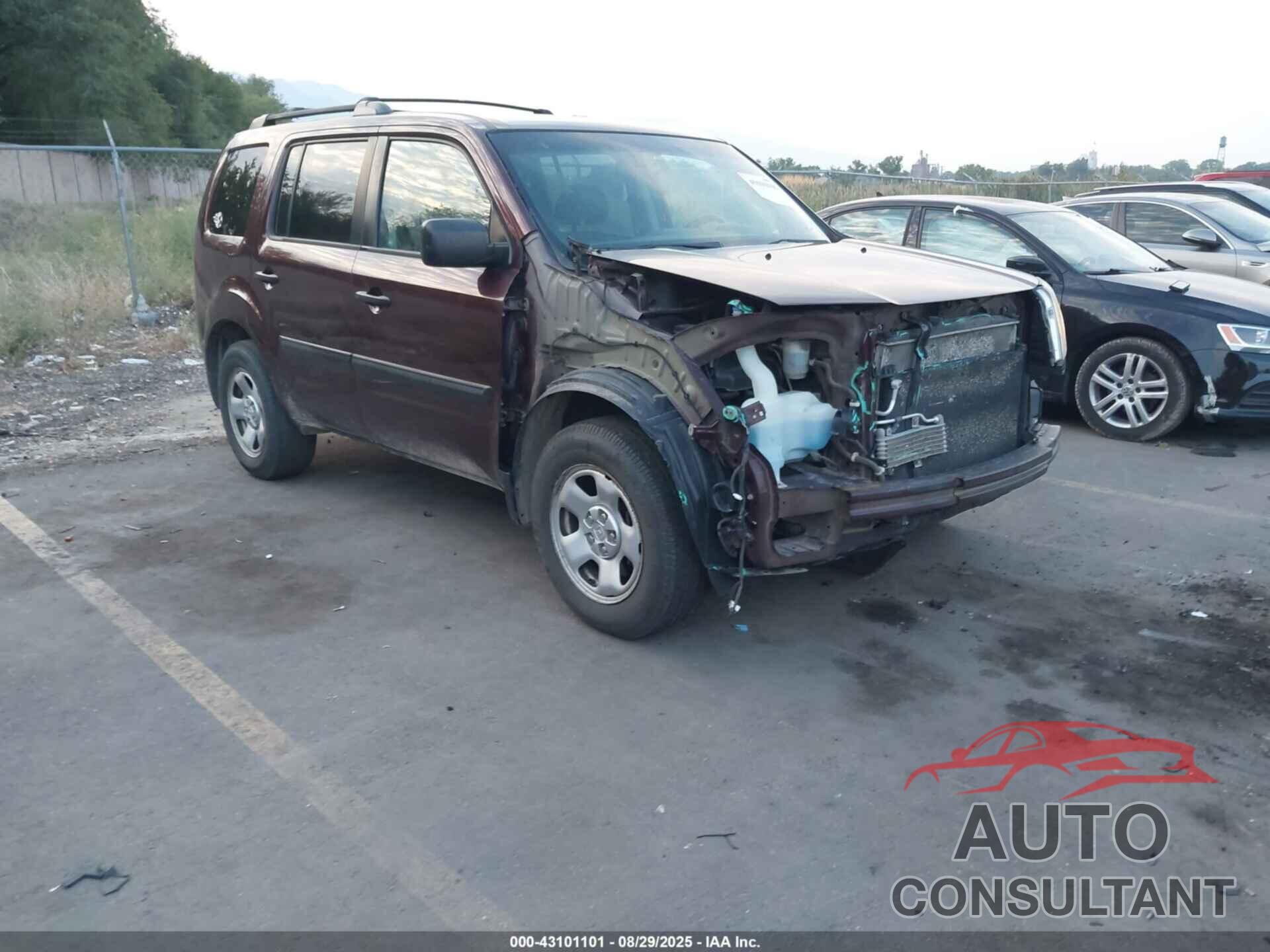 HONDA PILOT 2011 - 5FNYF4H20BB031249