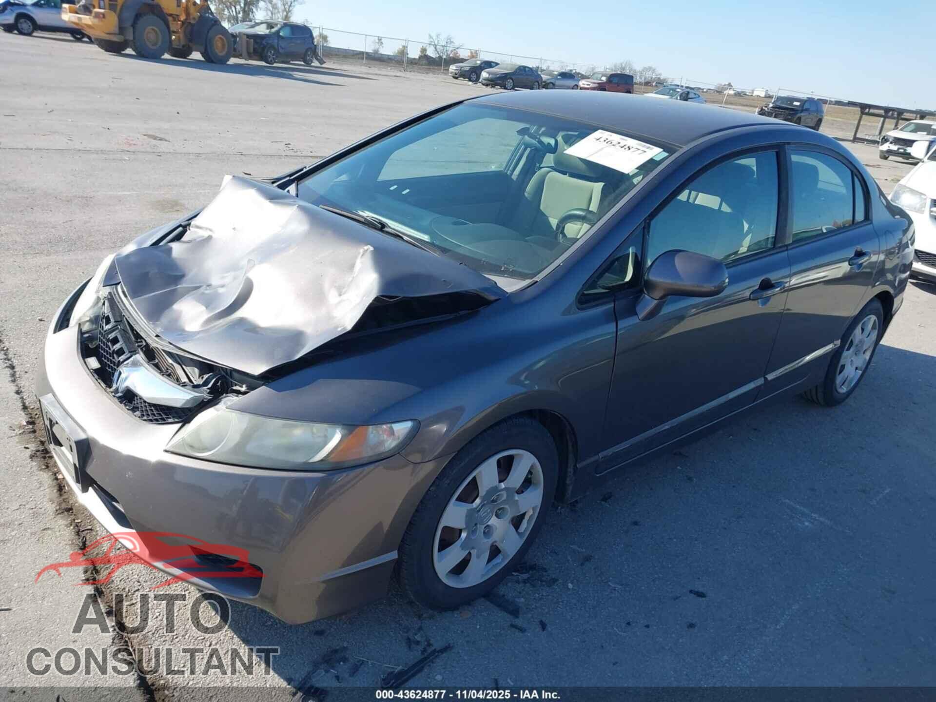HONDA CIVIC 2009 - 19XFA16539E015077