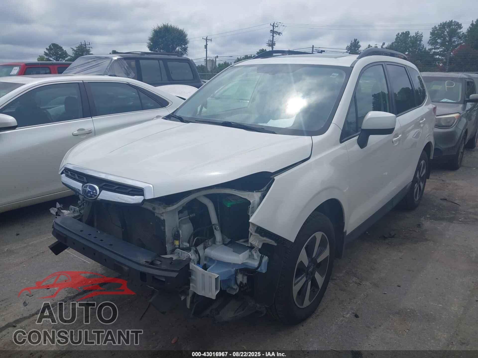 SUBARU FORESTER 2017 - JF2SJAEC2HH482452