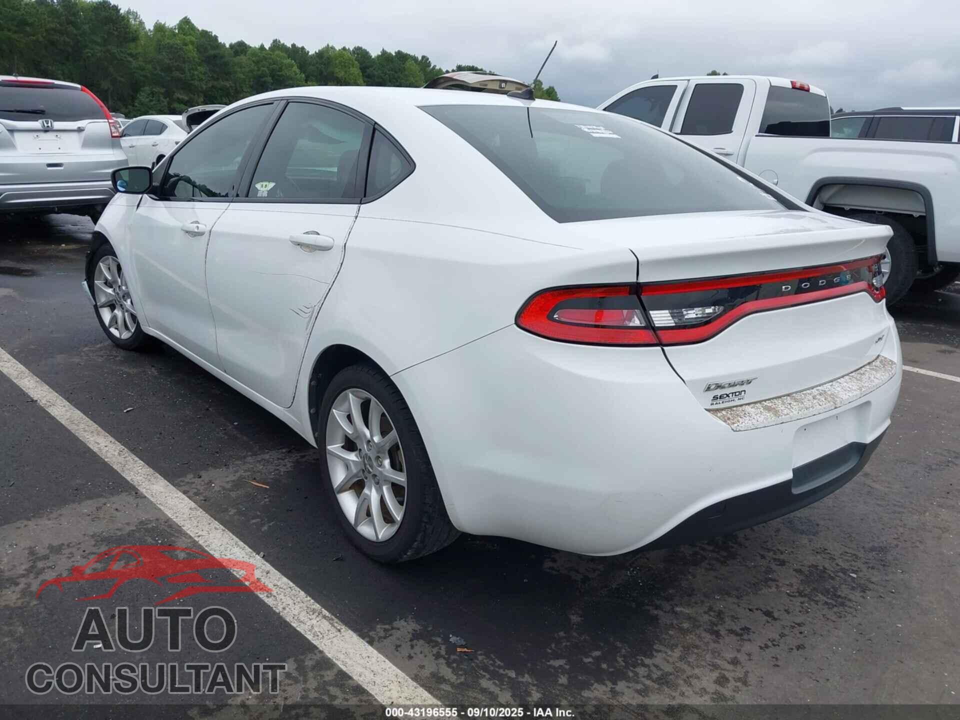DODGE DART 2013 - 1C3CDFBA7DD178775