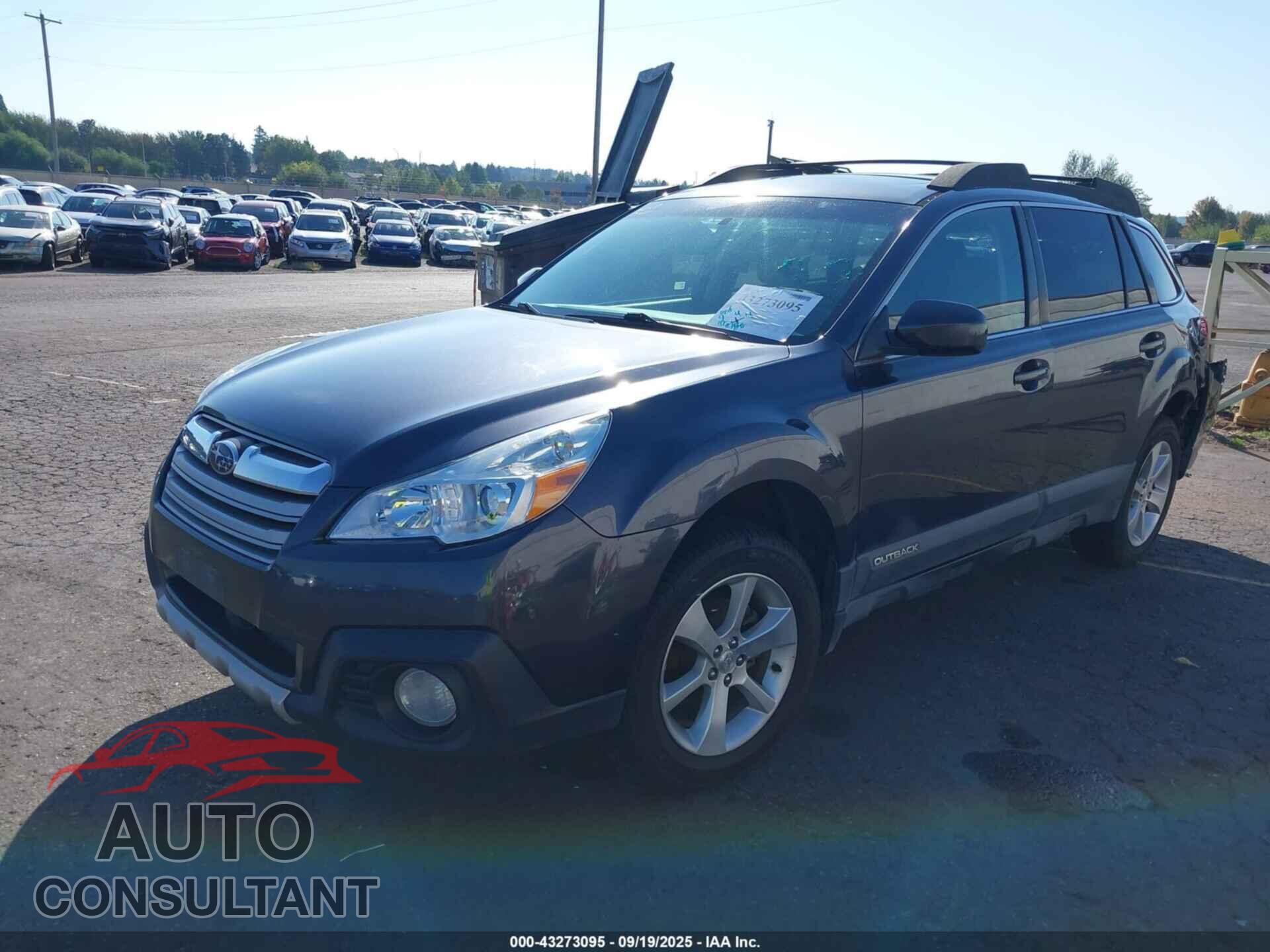 SUBARU OUTBACK 2013 - 4S4BRBLC2D3304429