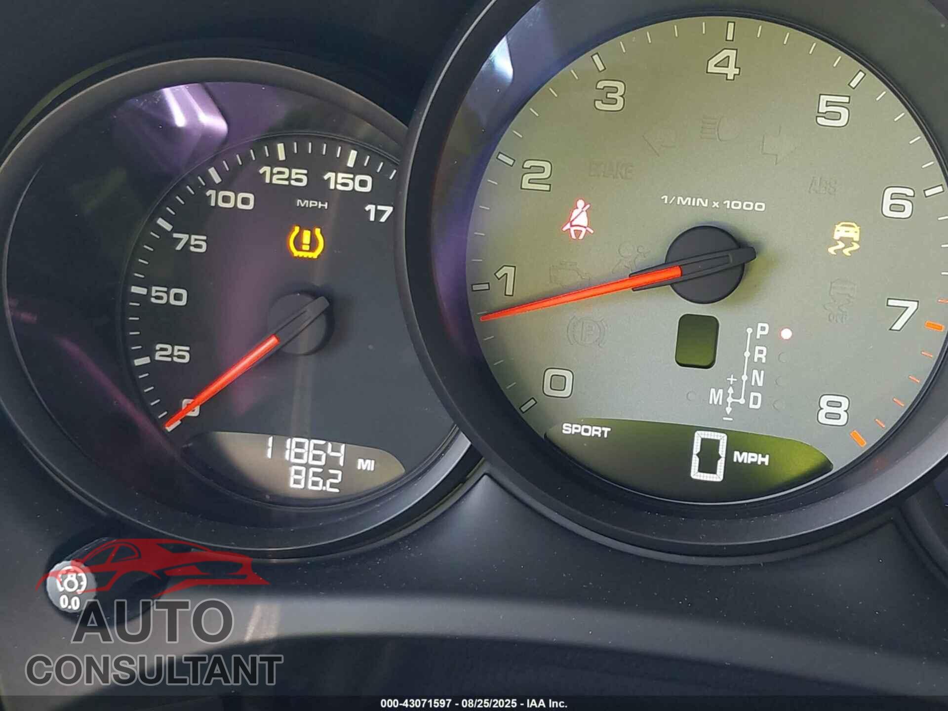 PORSCHE MACAN 2017 - WP1AB2A52HLB14143