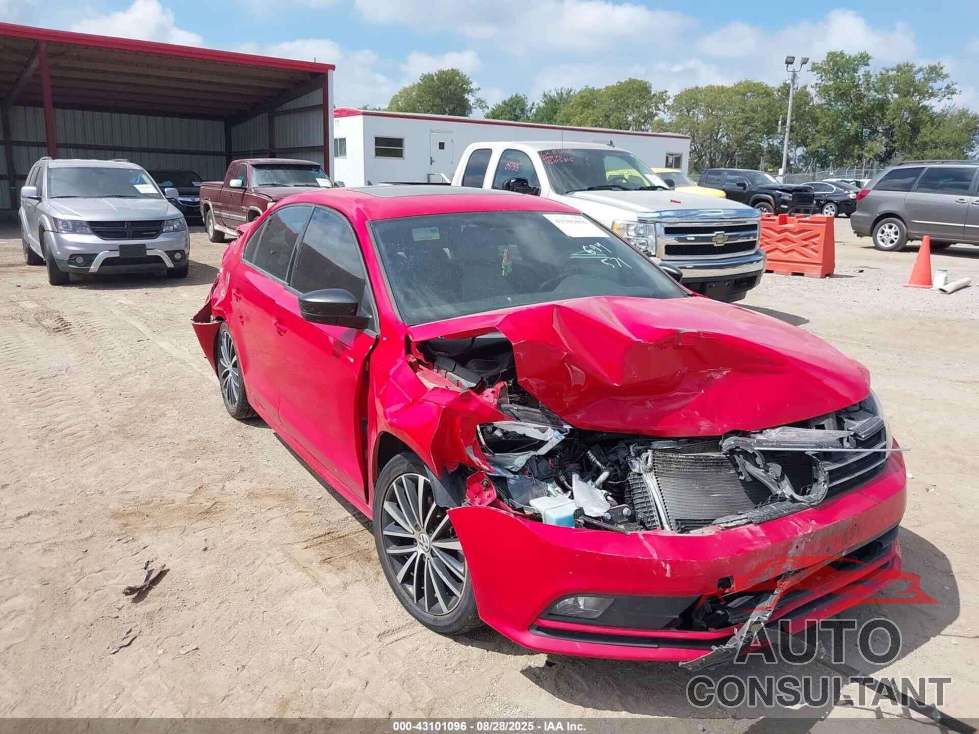 VOLKSWAGEN JETTA 2015 - 3VWD17AJXFM400391