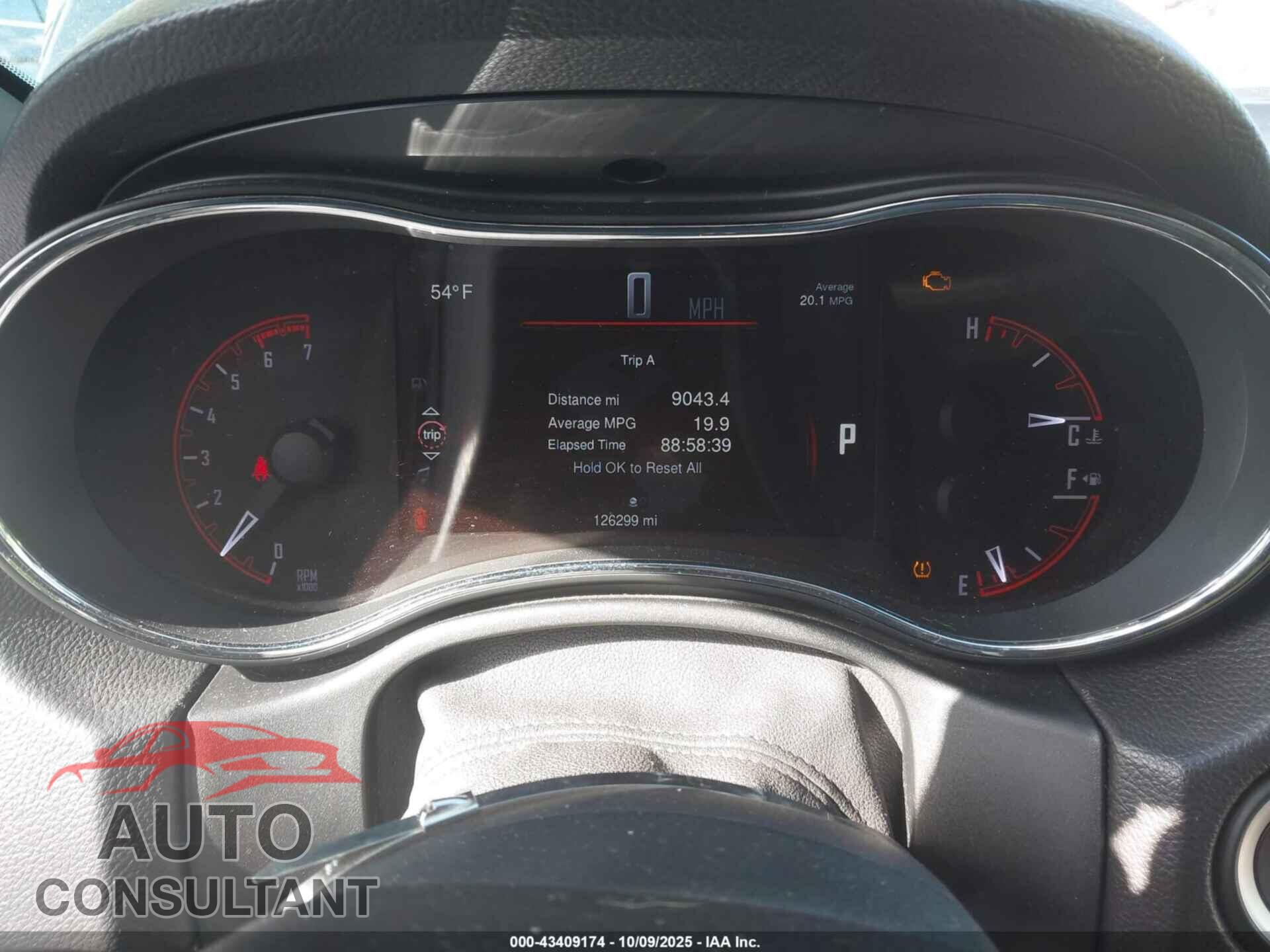 DODGE DURANGO 2014 - 1C4SDJET7EC279054