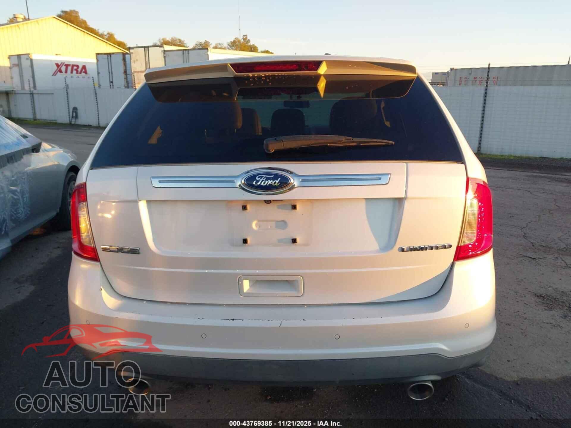 FORD EDGE 2011 - 2FMDK3KCXBBB35603