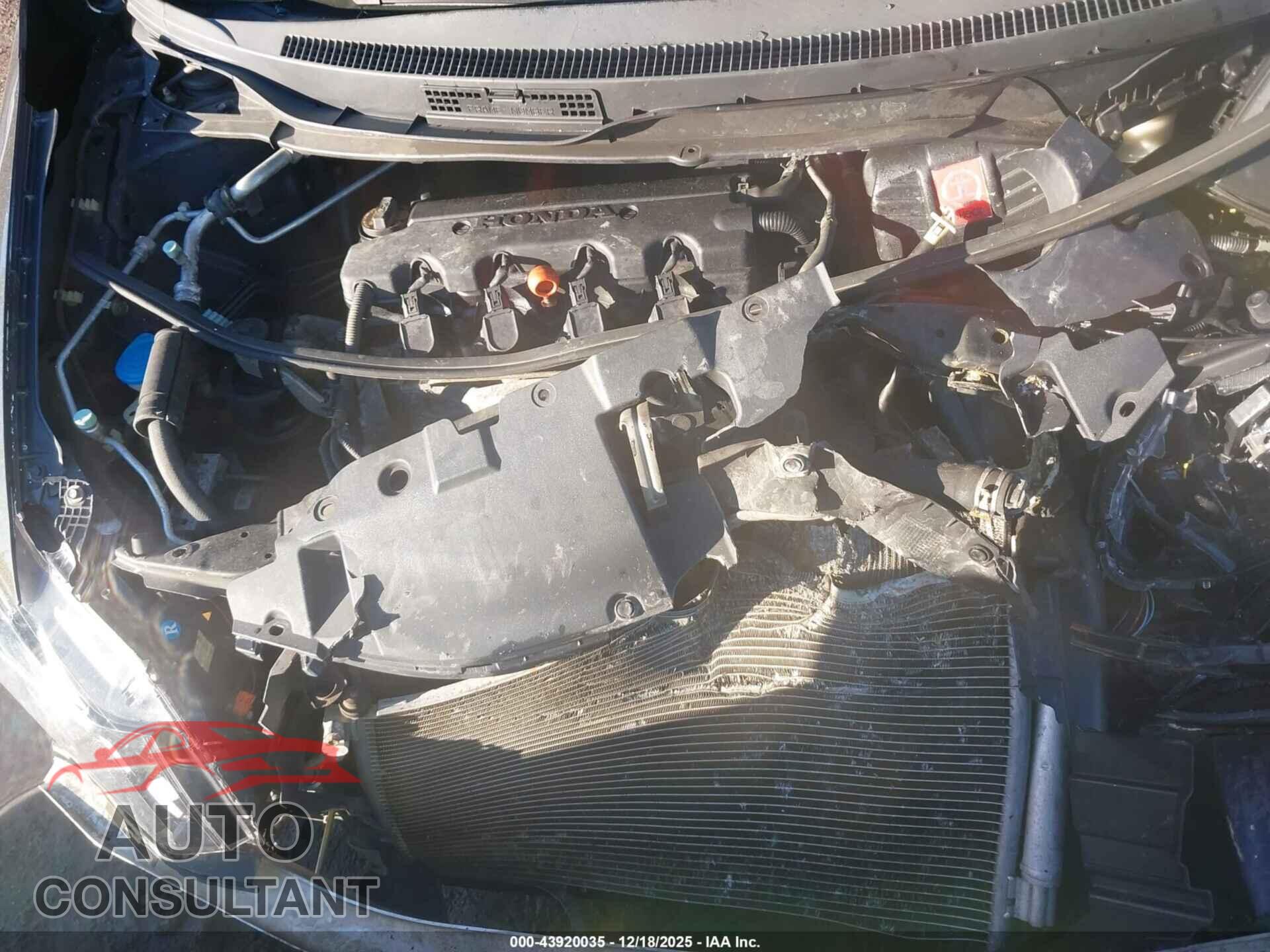 HONDA CIVIC 2013 - 19XFB2F97DE258602
