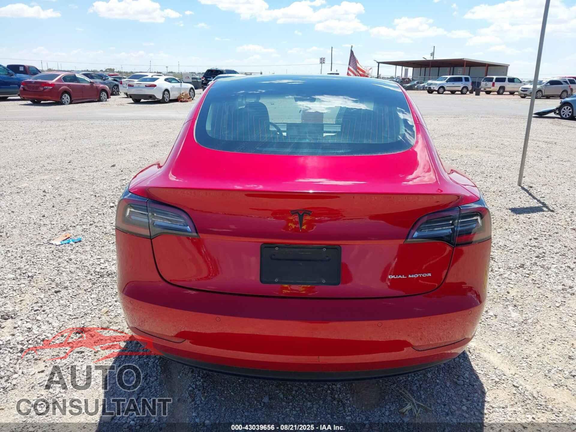 TESLA MODEL 3 2020 - 5YJ3E1EBXLF787480