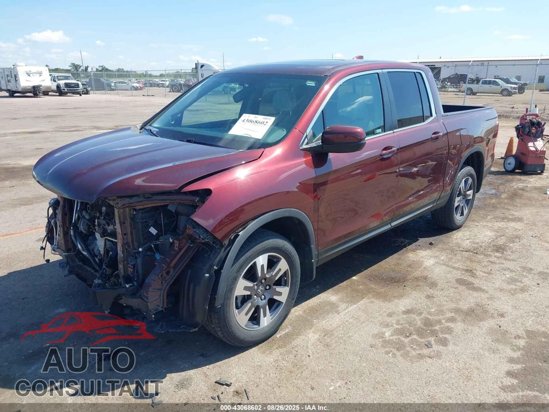 HONDA RIDGELINE 2019 - 5FPYK3F68KB012354