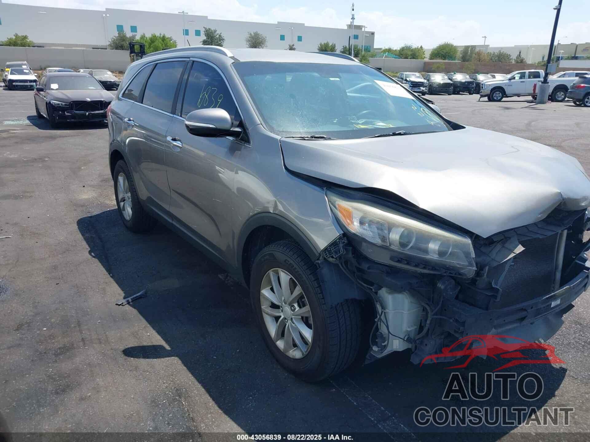 KIA SORENTO 2016 - 5XYPG4A37GG096305