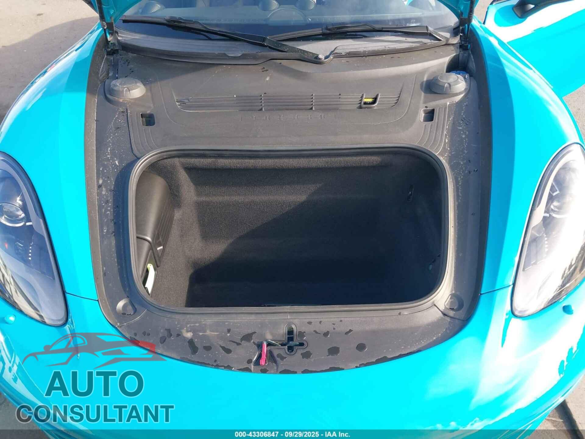 PORSCHE 718 CAYMAN 2017 - WP0AA2A85HK270097