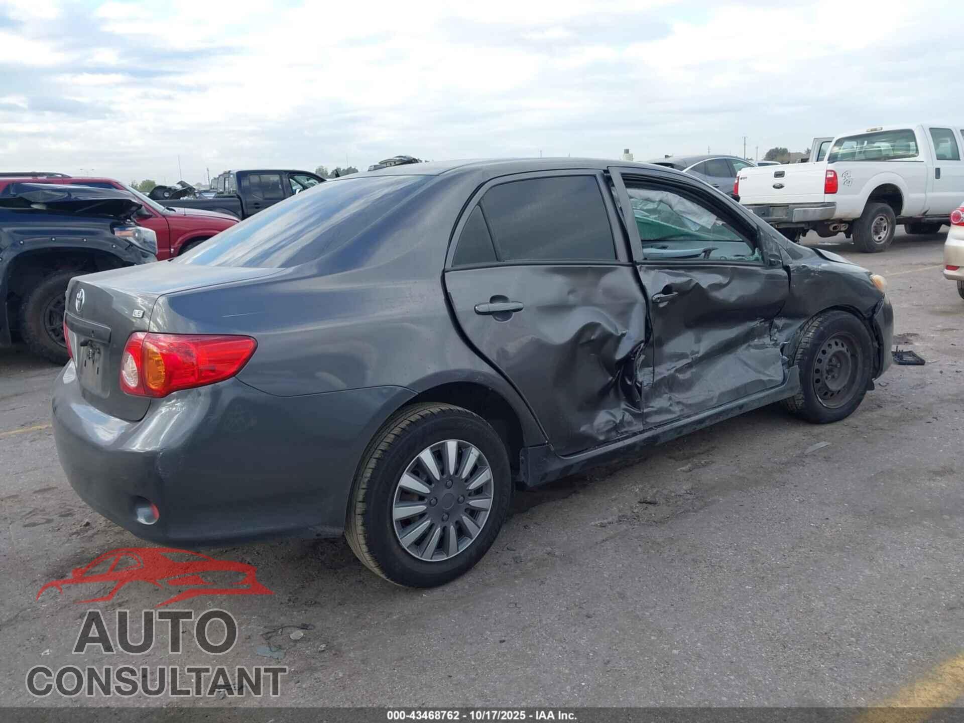 TOYOTA COROLLA 2009 - JTDBL40E19J052425