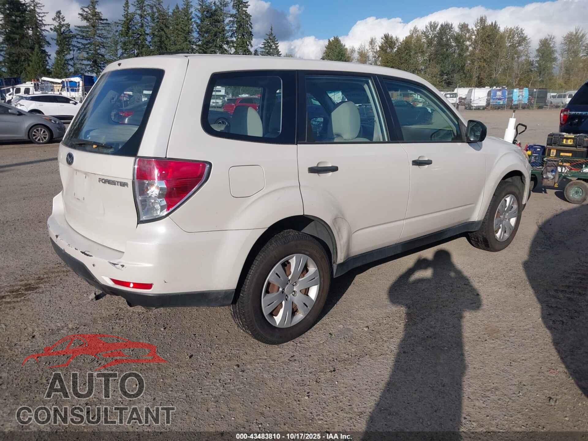 SUBARU FORESTER 2012 - JF2SHBAC8CH423034