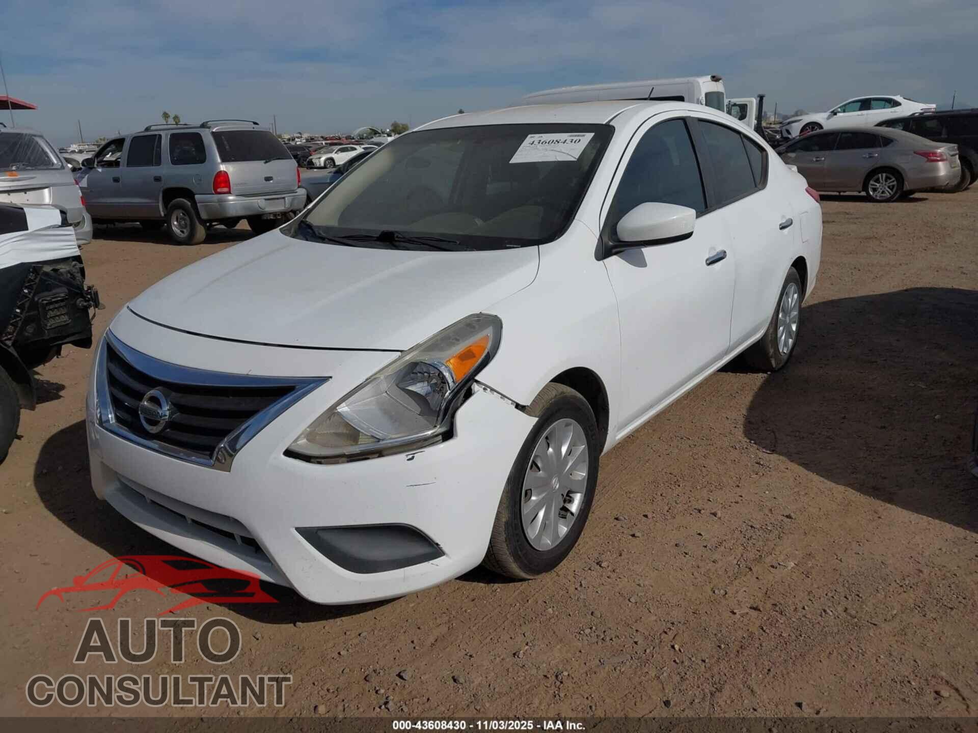 NISSAN VERSA 2016 - 3N1CN7AP1GL831719