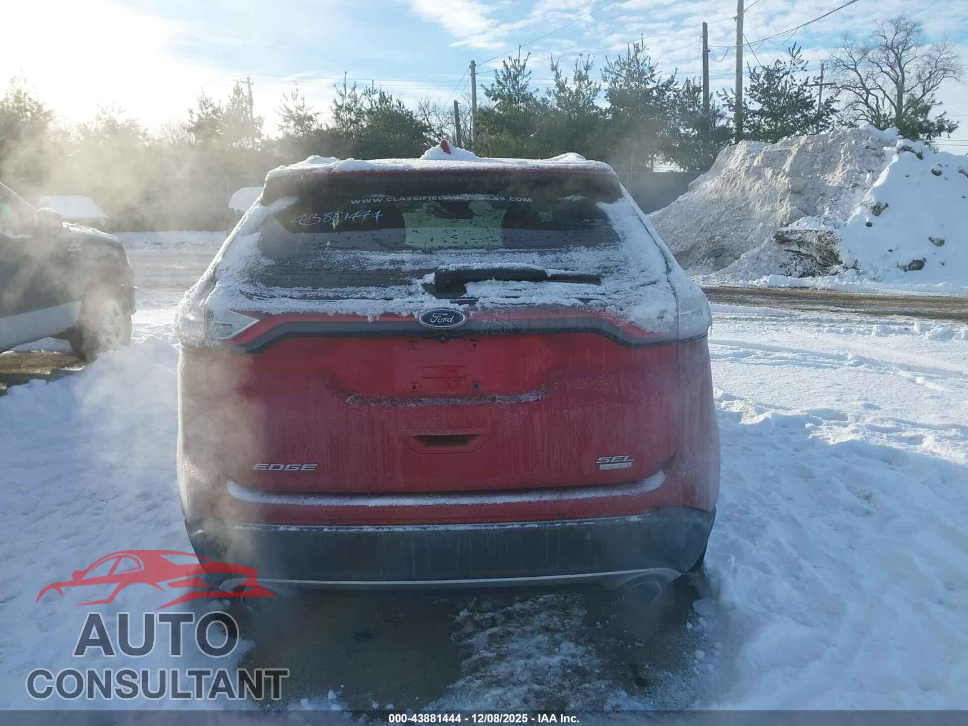 FORD EDGE 2015 - 2FMTK3J90FBB66009