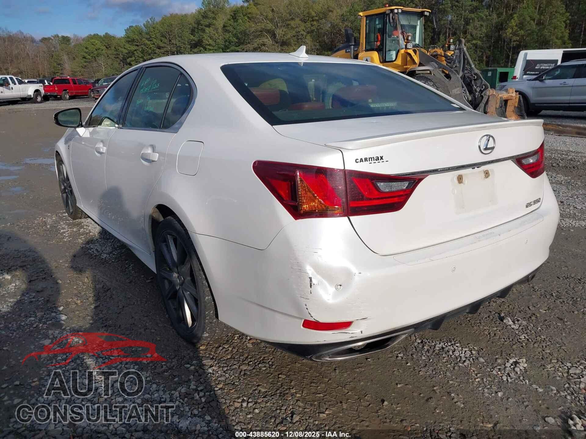 LEXUS GS 350 2013 - JTHBE1BL3D5025523