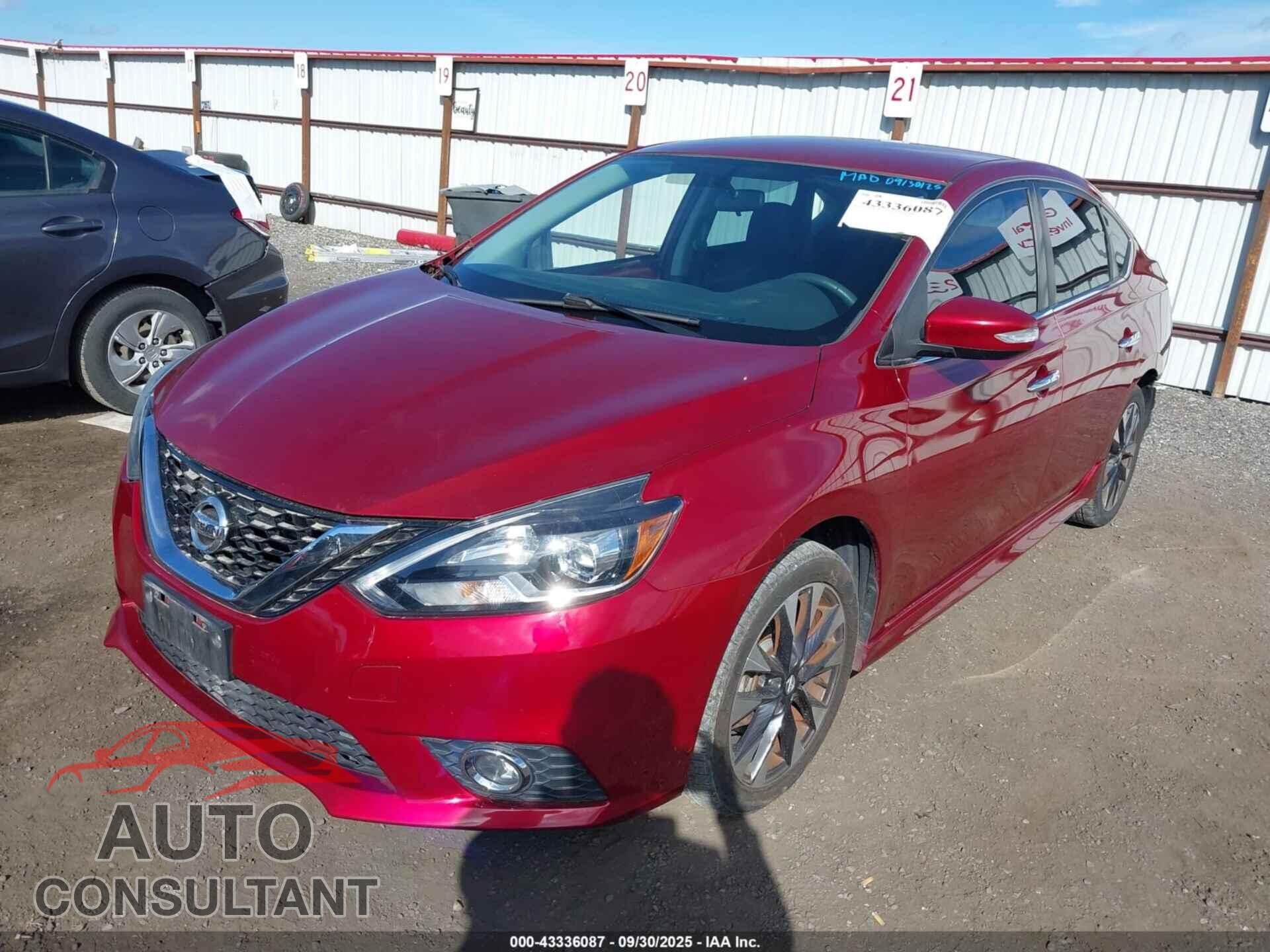 NISSAN SENTRA 2017 - 3N1AB7AP1HY337784