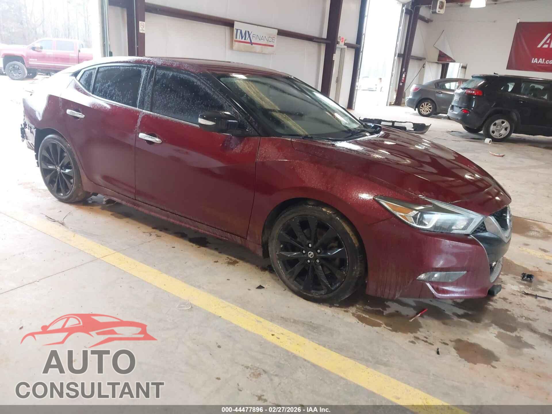 NISSAN MAXIMA 2017 - 1N4AA6AP1HC410029