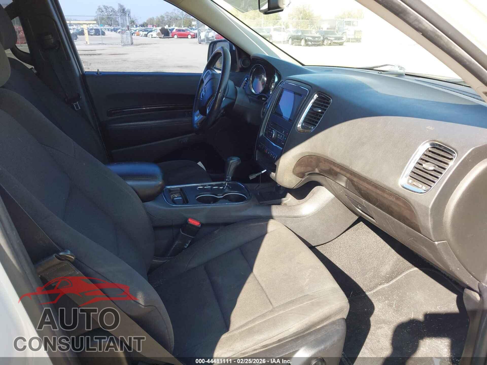 DODGE DURANGO 2012 - 1C4RDHDG6CC308391