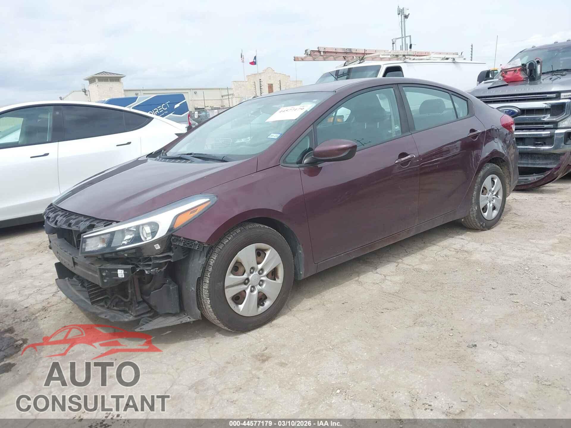 KIA FORTE 2017 - 3KPFL4A74HE123789