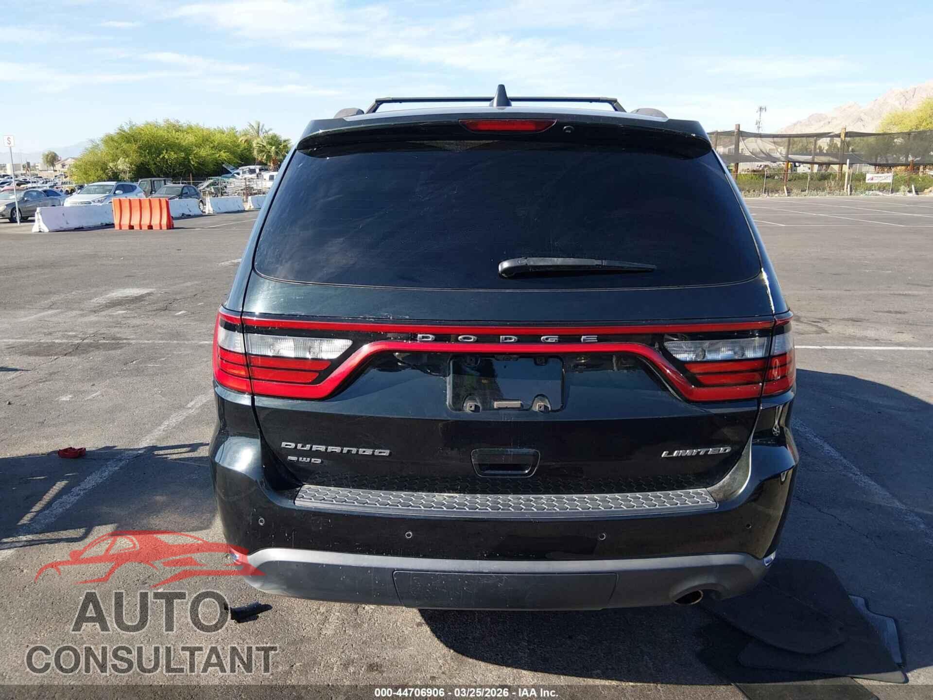 DODGE DURANGO 2015 - 1C4RDJDG8FC834663