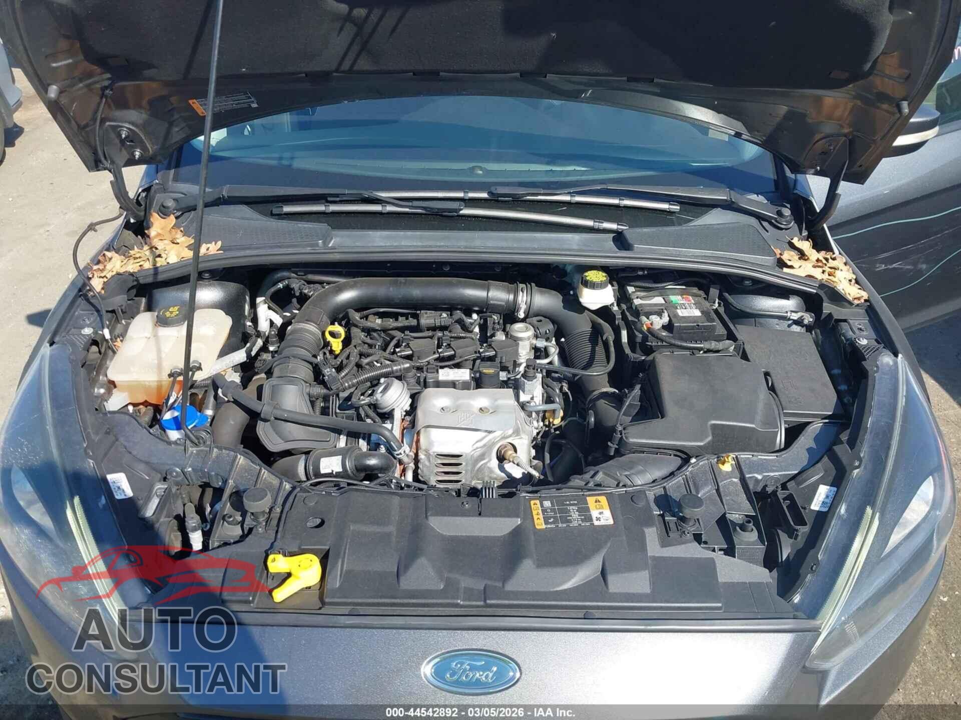 FORD FOCUS 2017 - 1FADP3FEXHL266207