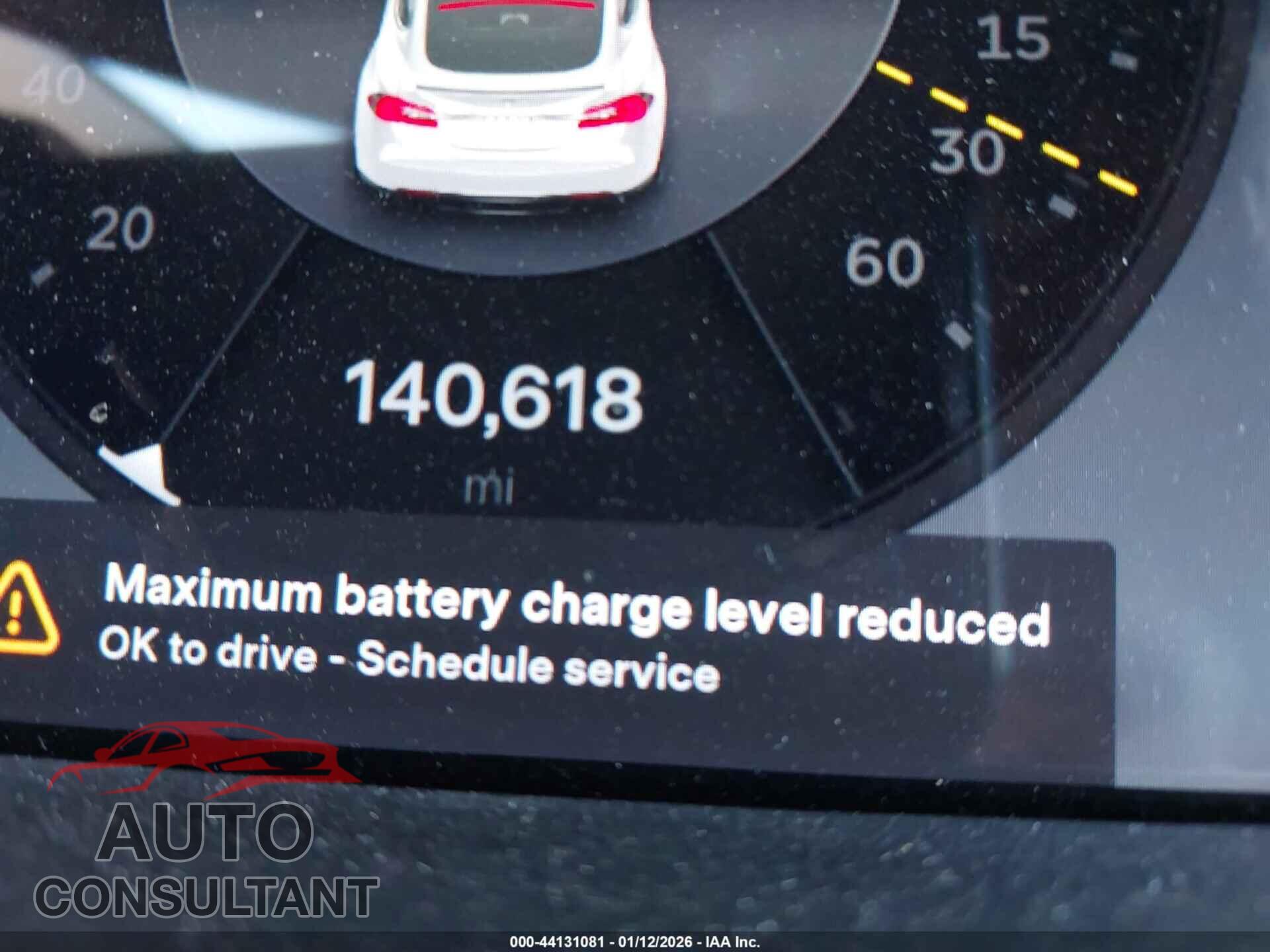 TESLA MODEL S 2012 - 5YJSA1DP2CFP02801