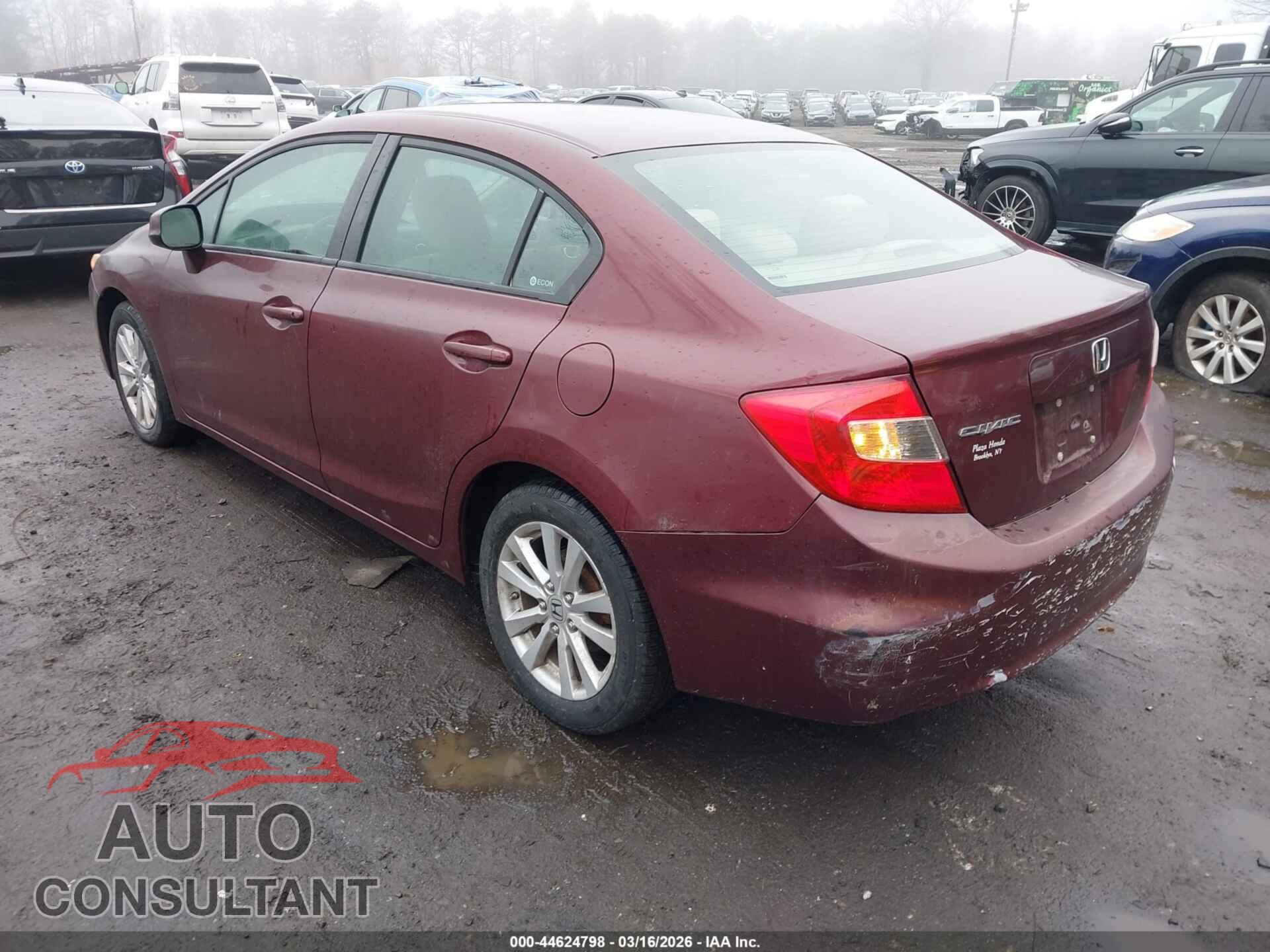 HONDA CIVIC 2012 - 2HGFB2F85CH597791