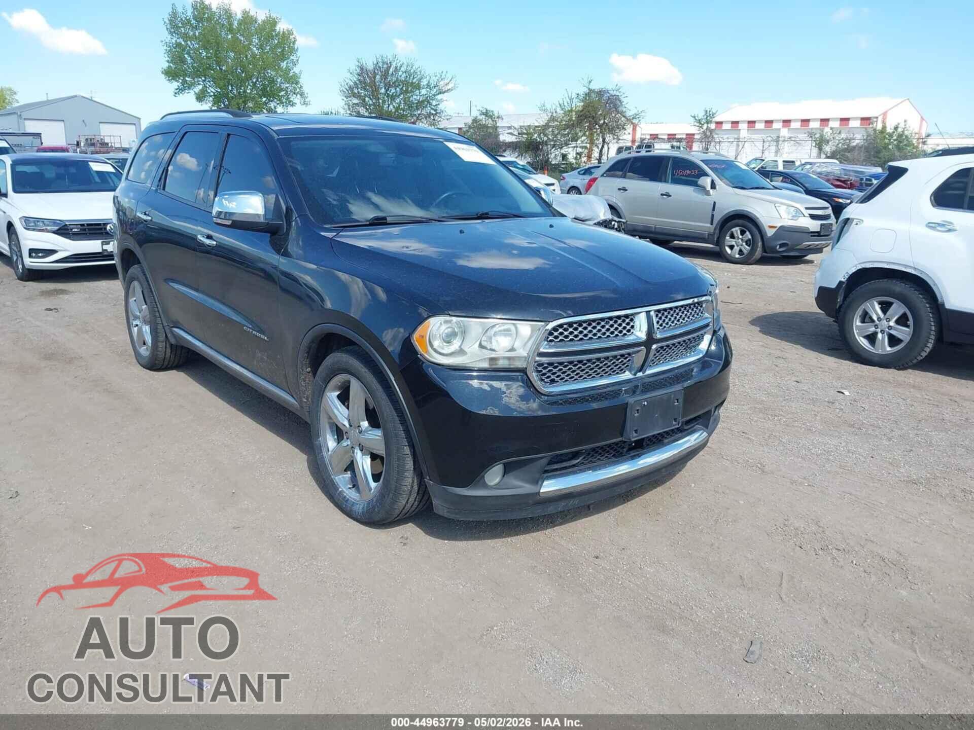 DODGE DURANGO 2011 - 1D4SE5GT7BC693337