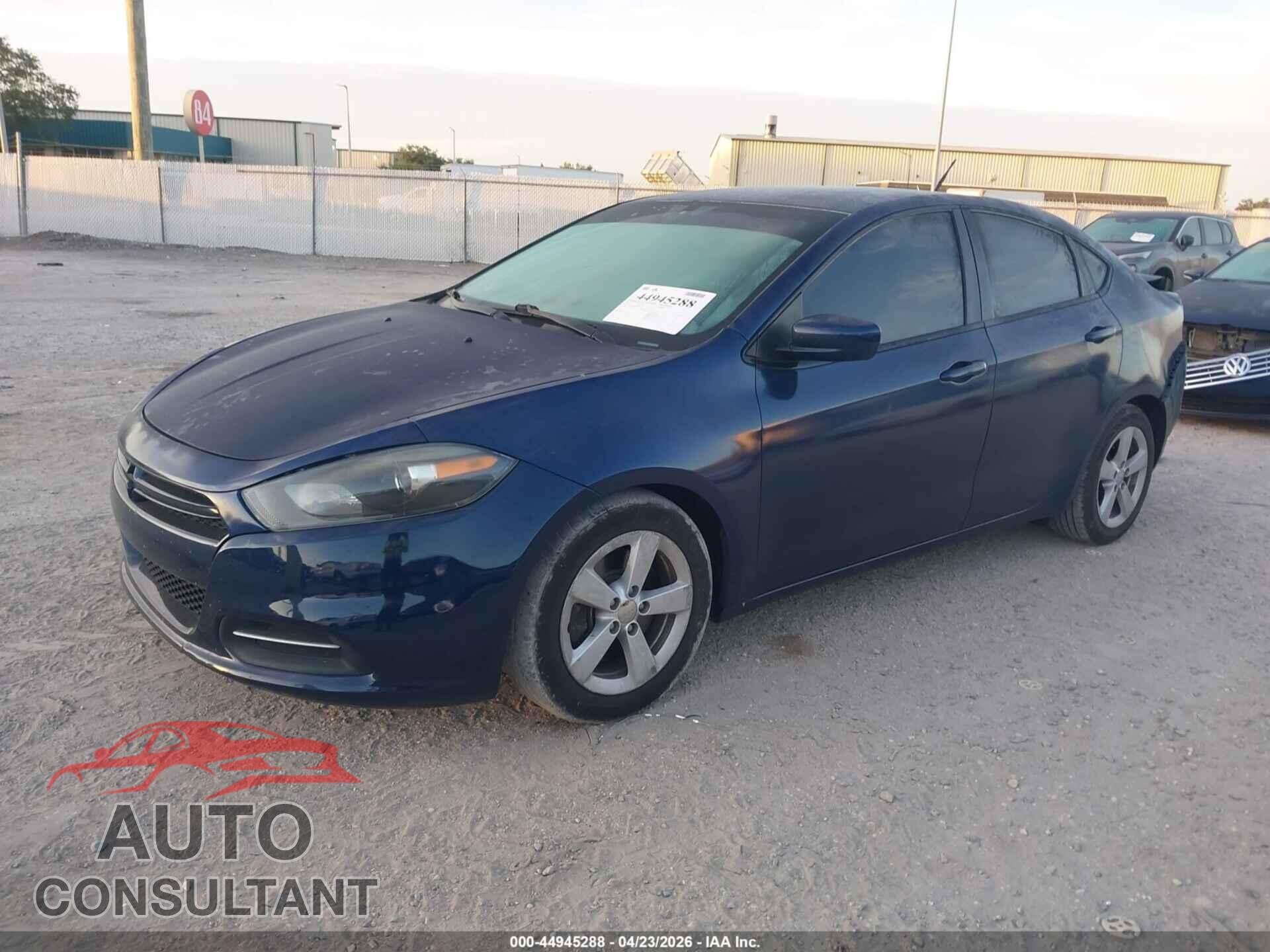 DODGE DART 2016 - 1C3CDFBB2GD667677