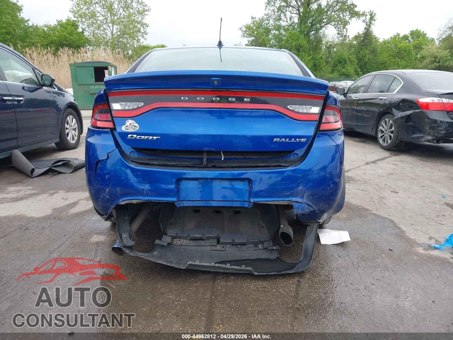 DODGE DART 2013 - 1C3CDFBAXDD295170
