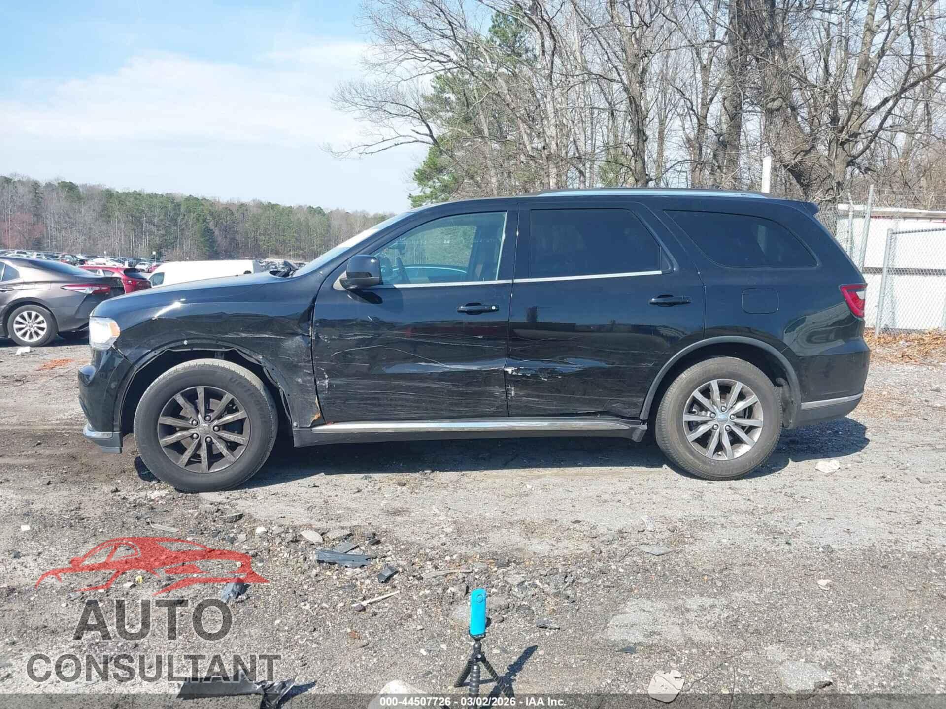 DODGE DURANGO 2017 - 1C4RDHAG2HC917599