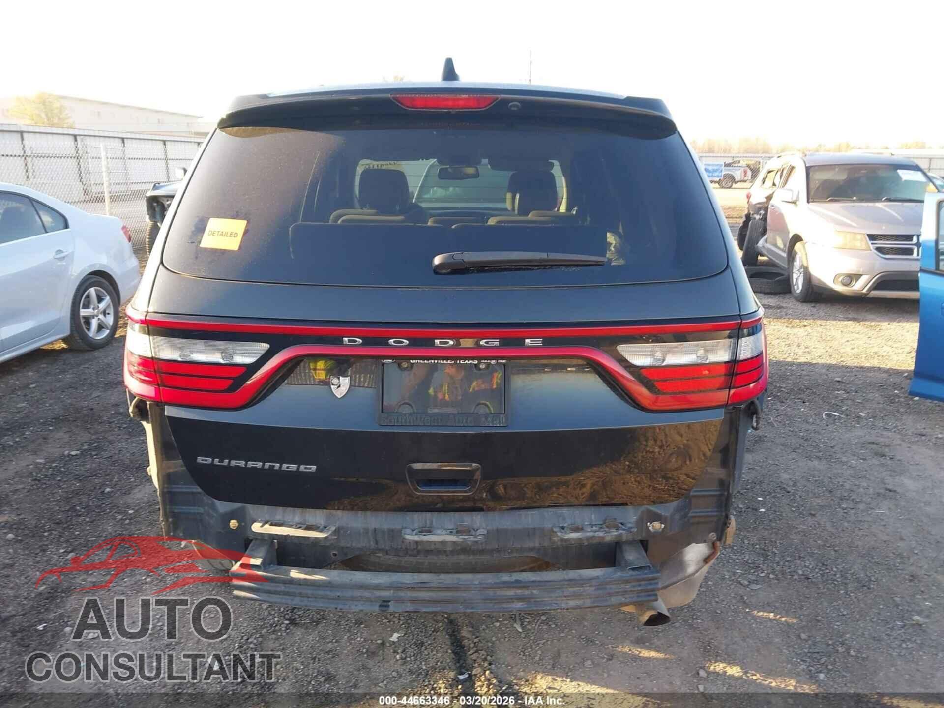 DODGE DURANGO 2015 - 1C4RDHAG2FC139365