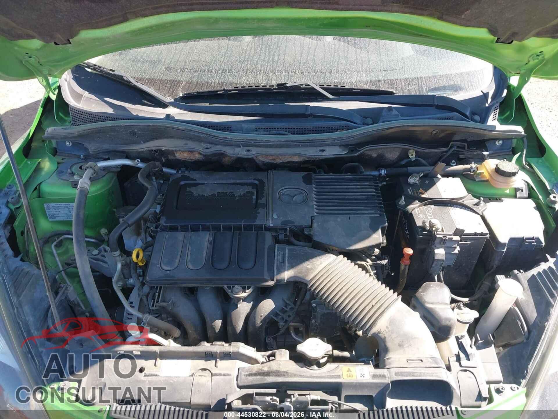 MAZDA MAZDA2 2012 - JM1DE1LZ3C0136517