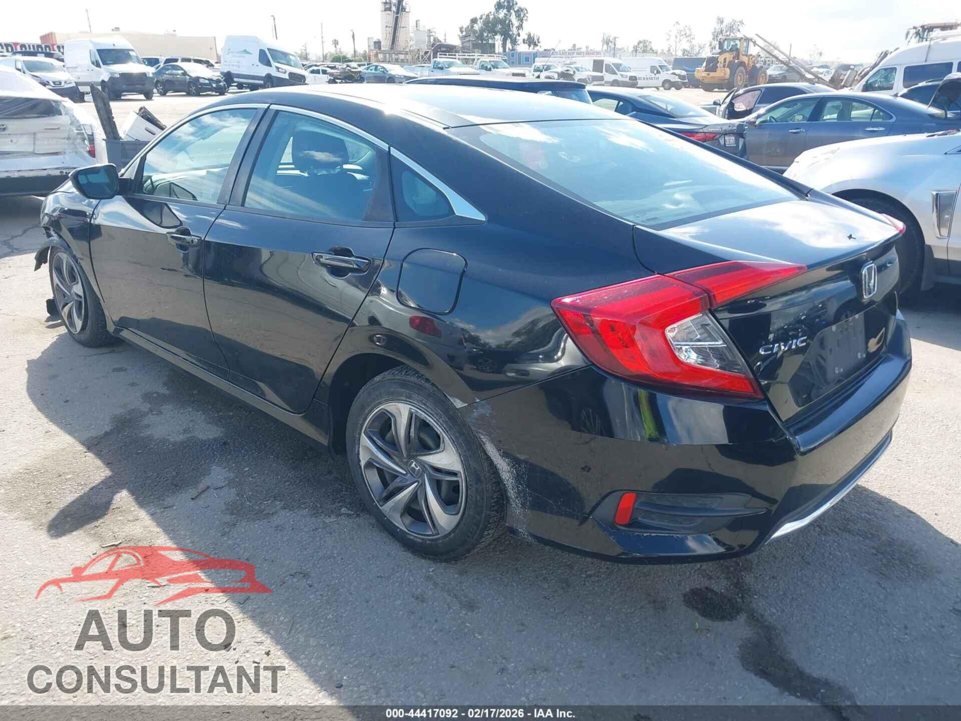 HONDA CIVIC 2019 - 2HGFC2F67KH520138