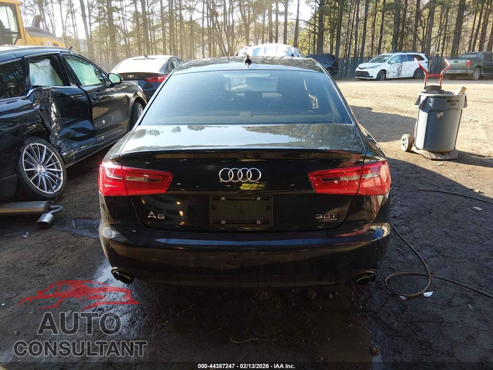 AUDI A6 2012 - WAUGGAFC0CN095133
