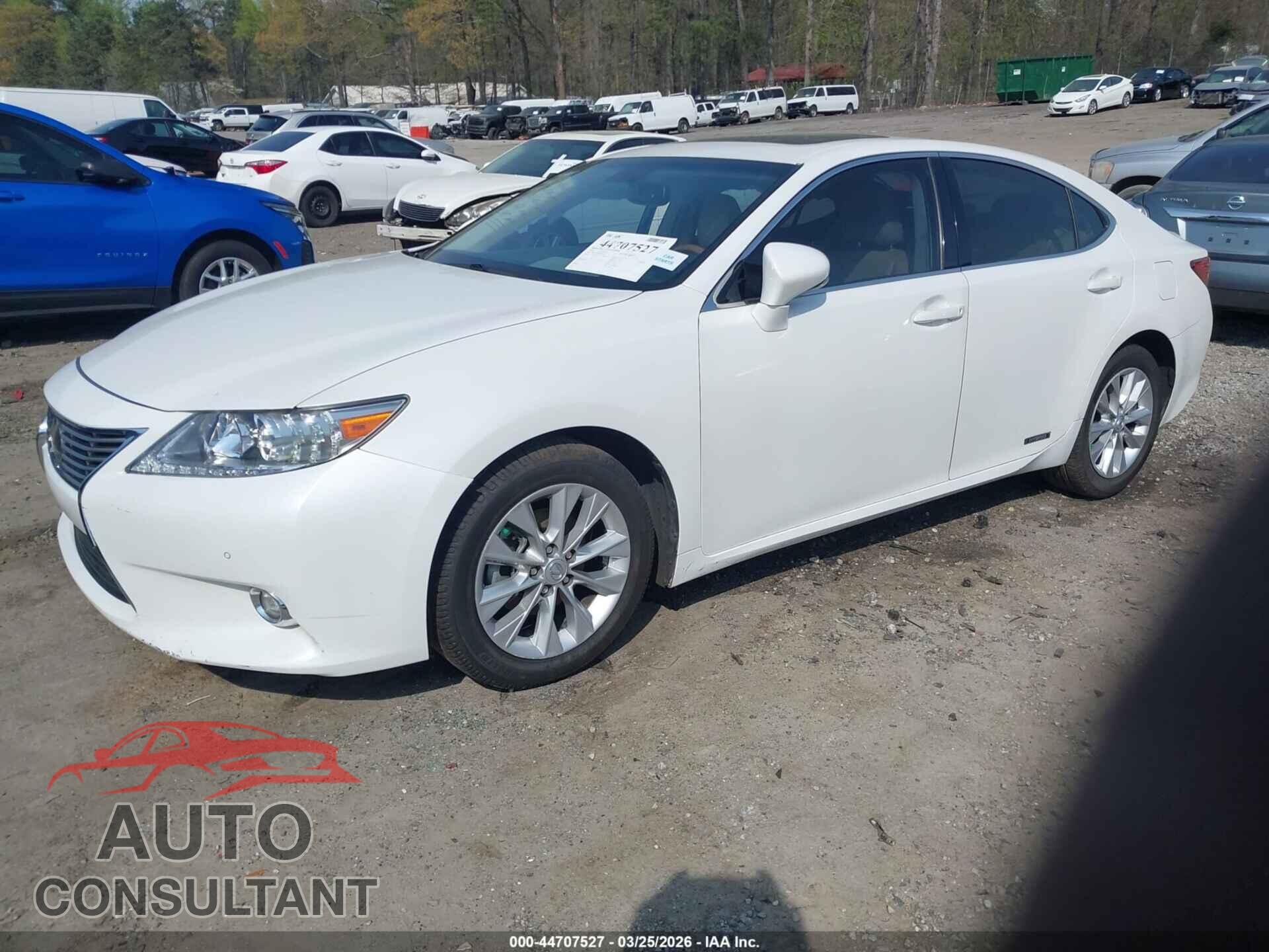 LEXUS ES 300H 2014 - JTHBW1GG0E2055672