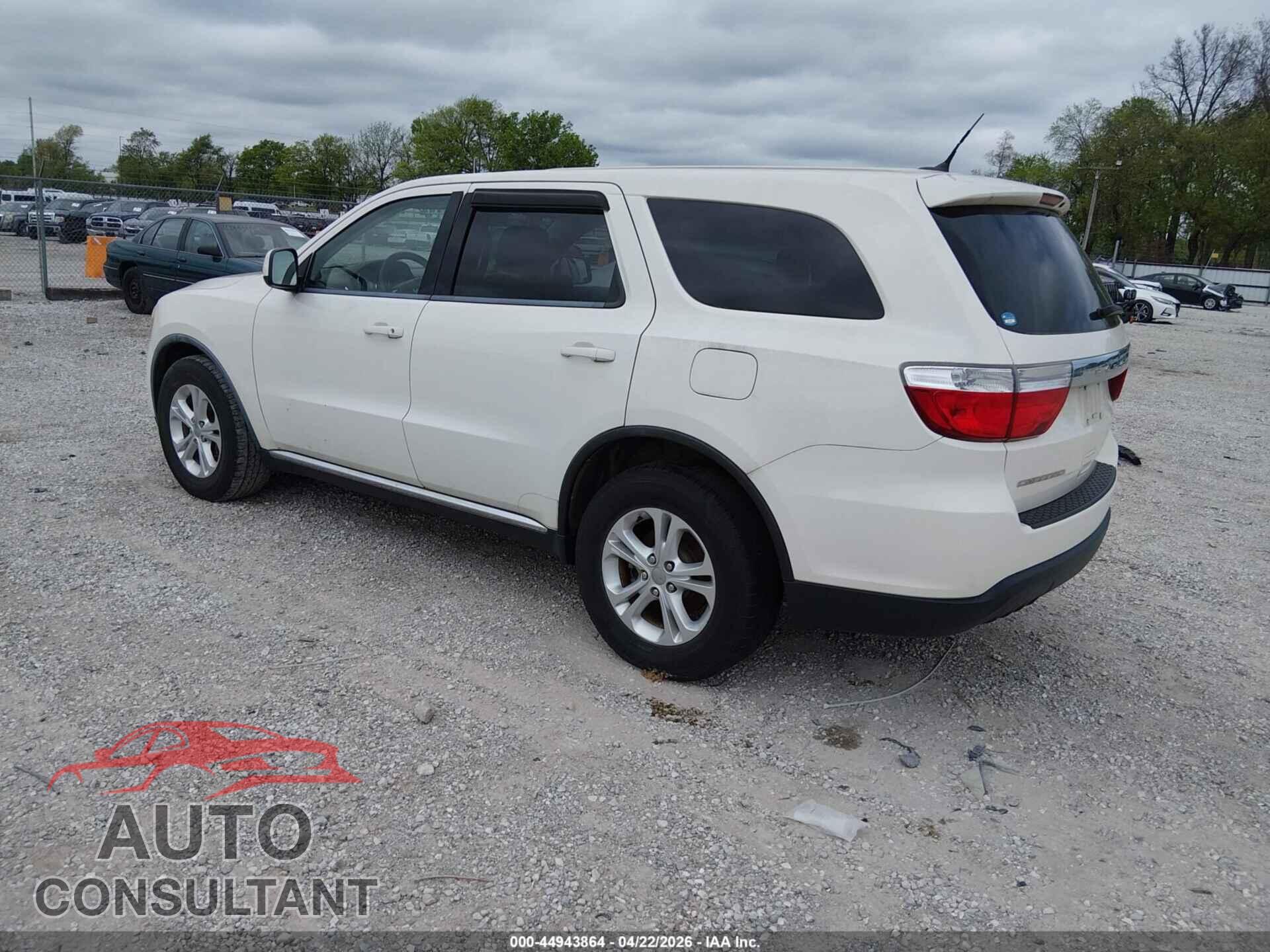 DODGE DURANGO 2012 - 1C4RDHAG5CC173053