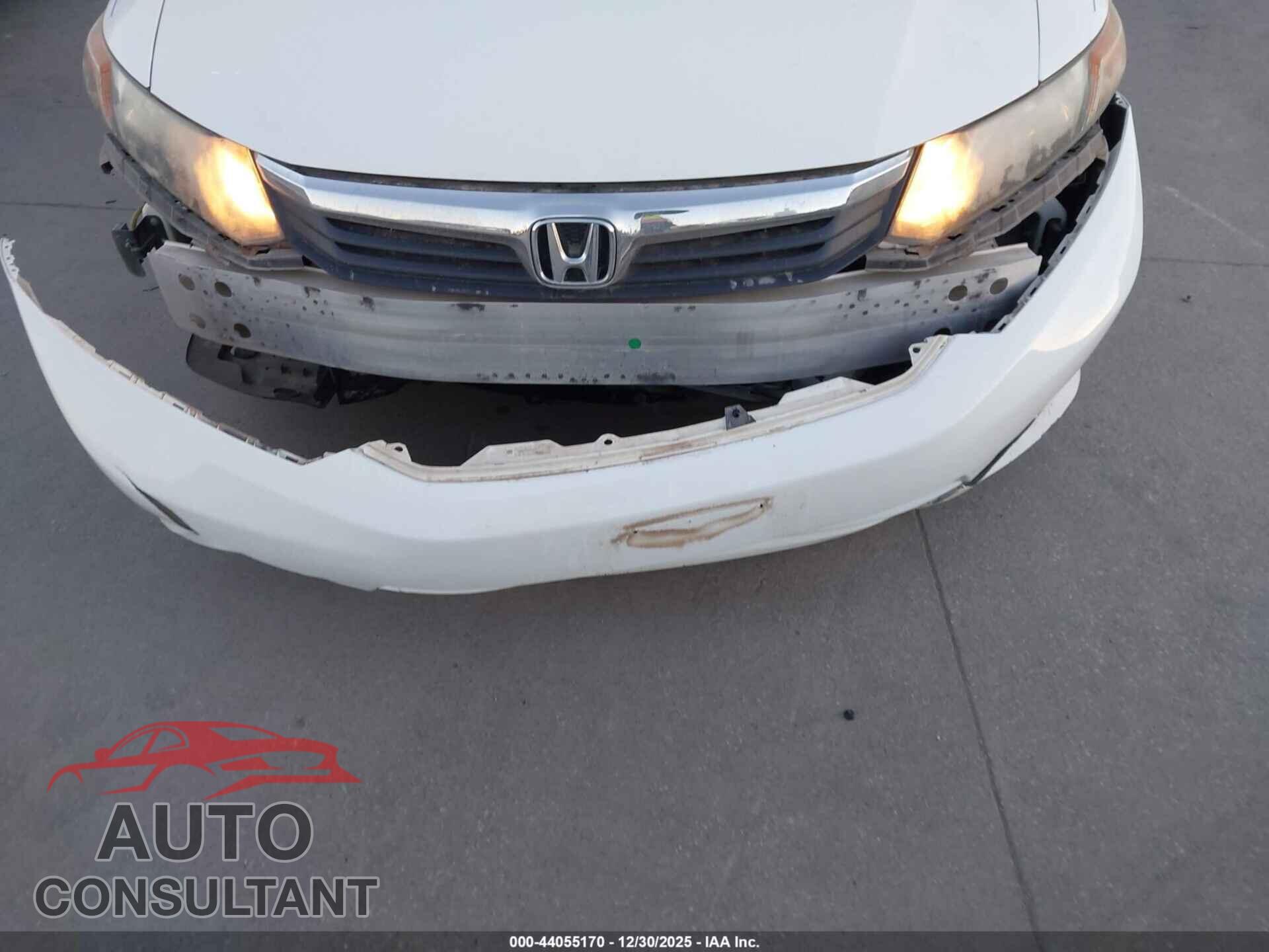 HONDA CIVIC 2012 - 2HGFB2F50CH598577