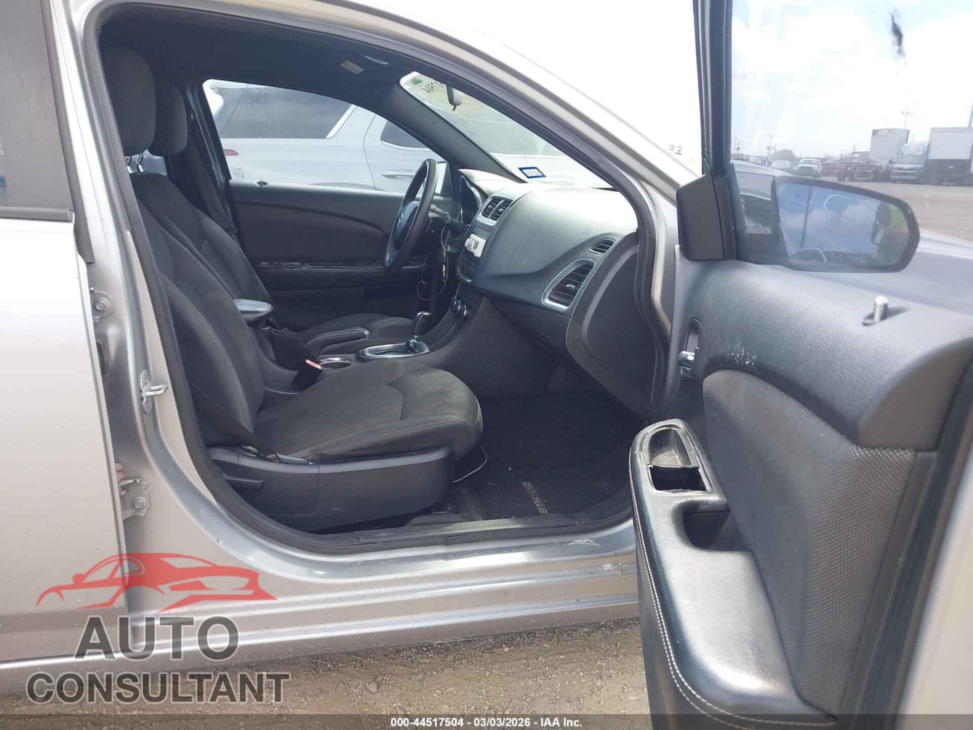 DODGE AVENGER 2013 - 1C3CDZAB7DN644811