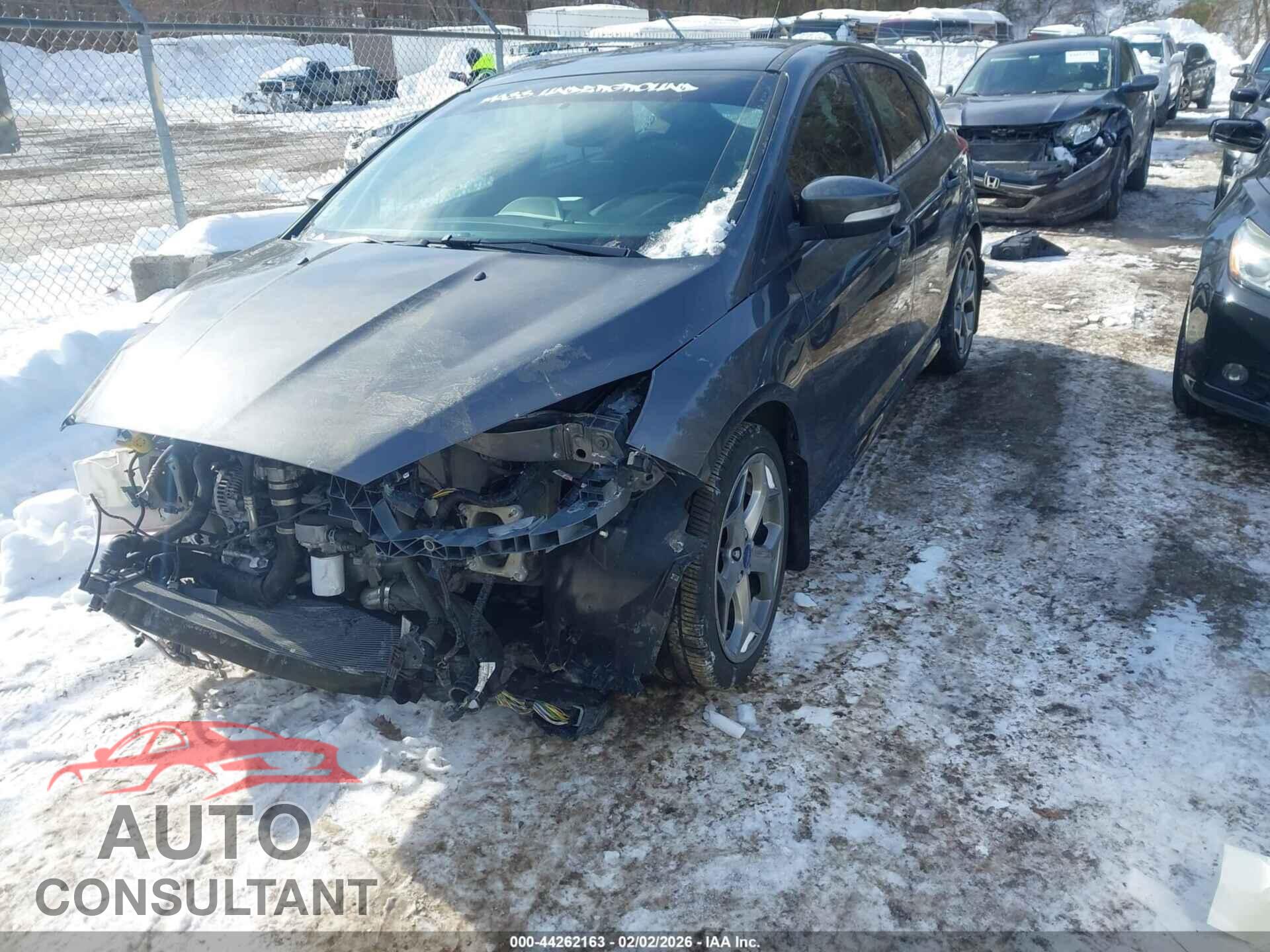 FORD FOCUS ST 2017 - 1FADP3L91HL237945