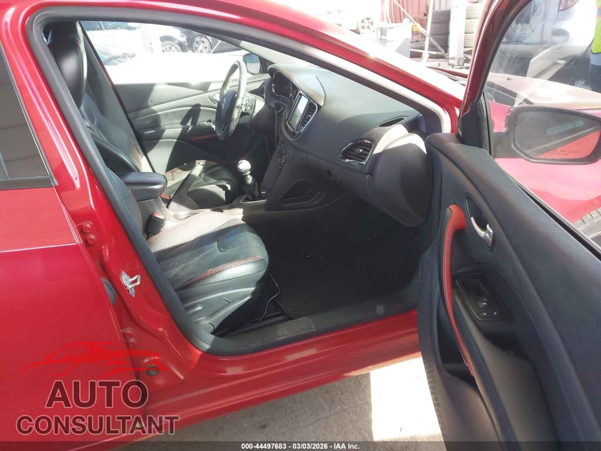 DODGE DART 2014 - 1C3CDFEB7ED919528