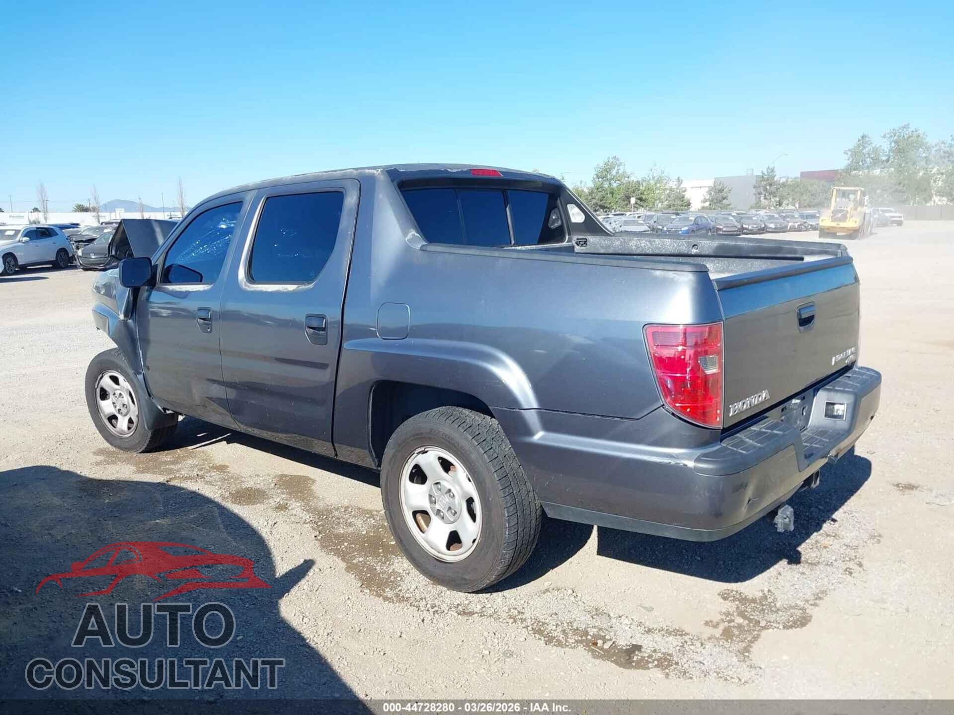 HONDA RIDGELINE 2011 - 5FPYK1F2XBB003009