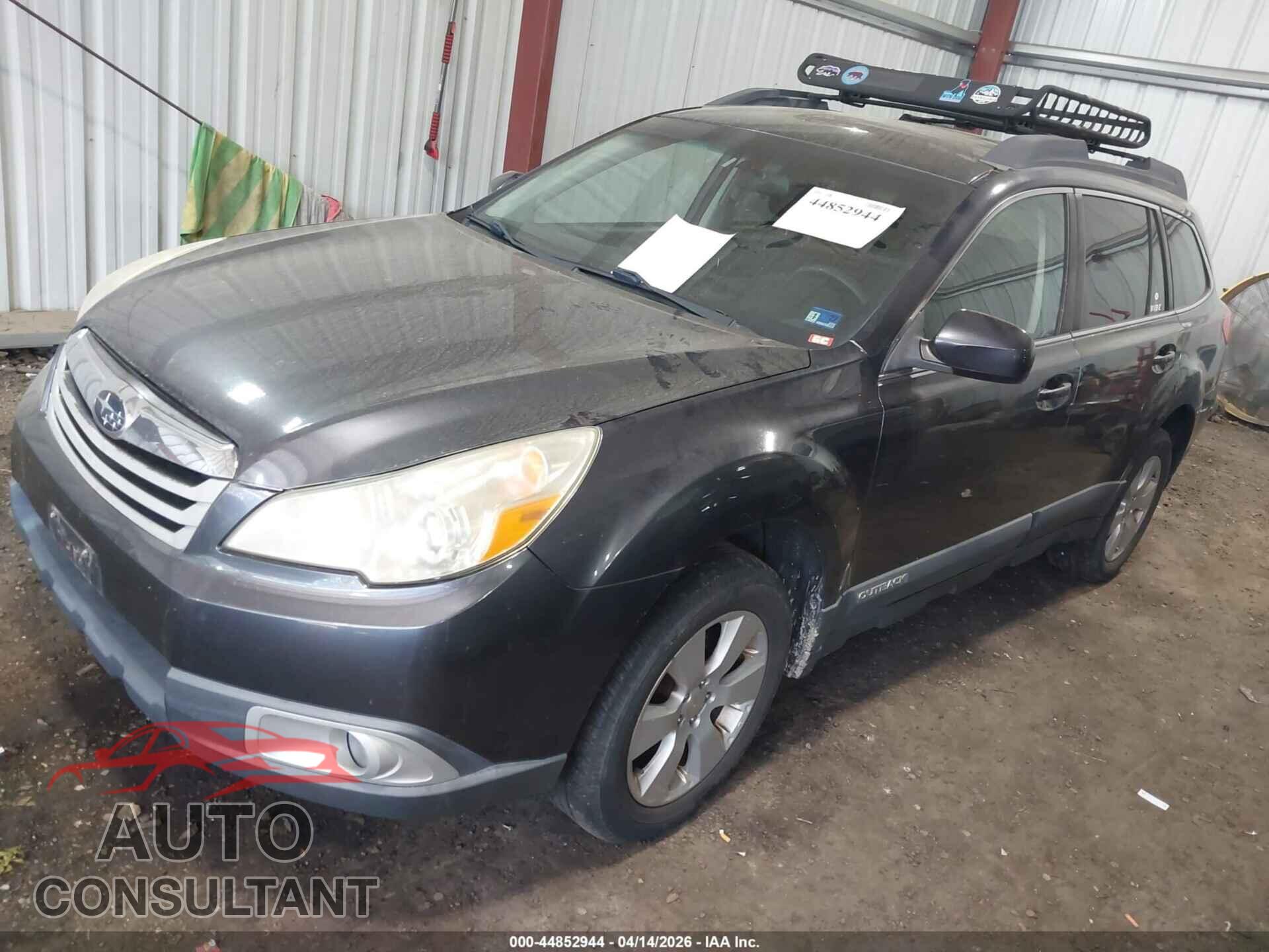 SUBARU OUTBACK 2012 - 4S4BRCCC3C3296197