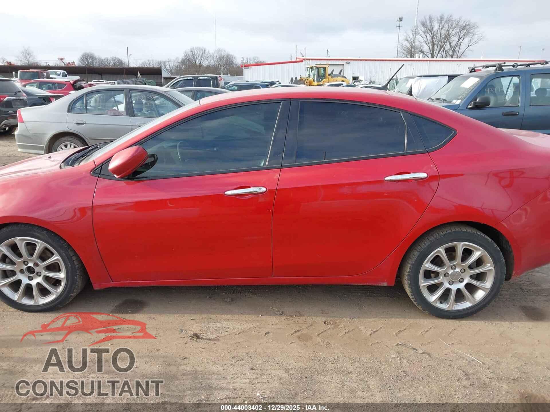 DODGE DART 2014 - 1C3CDFCB5ED721226