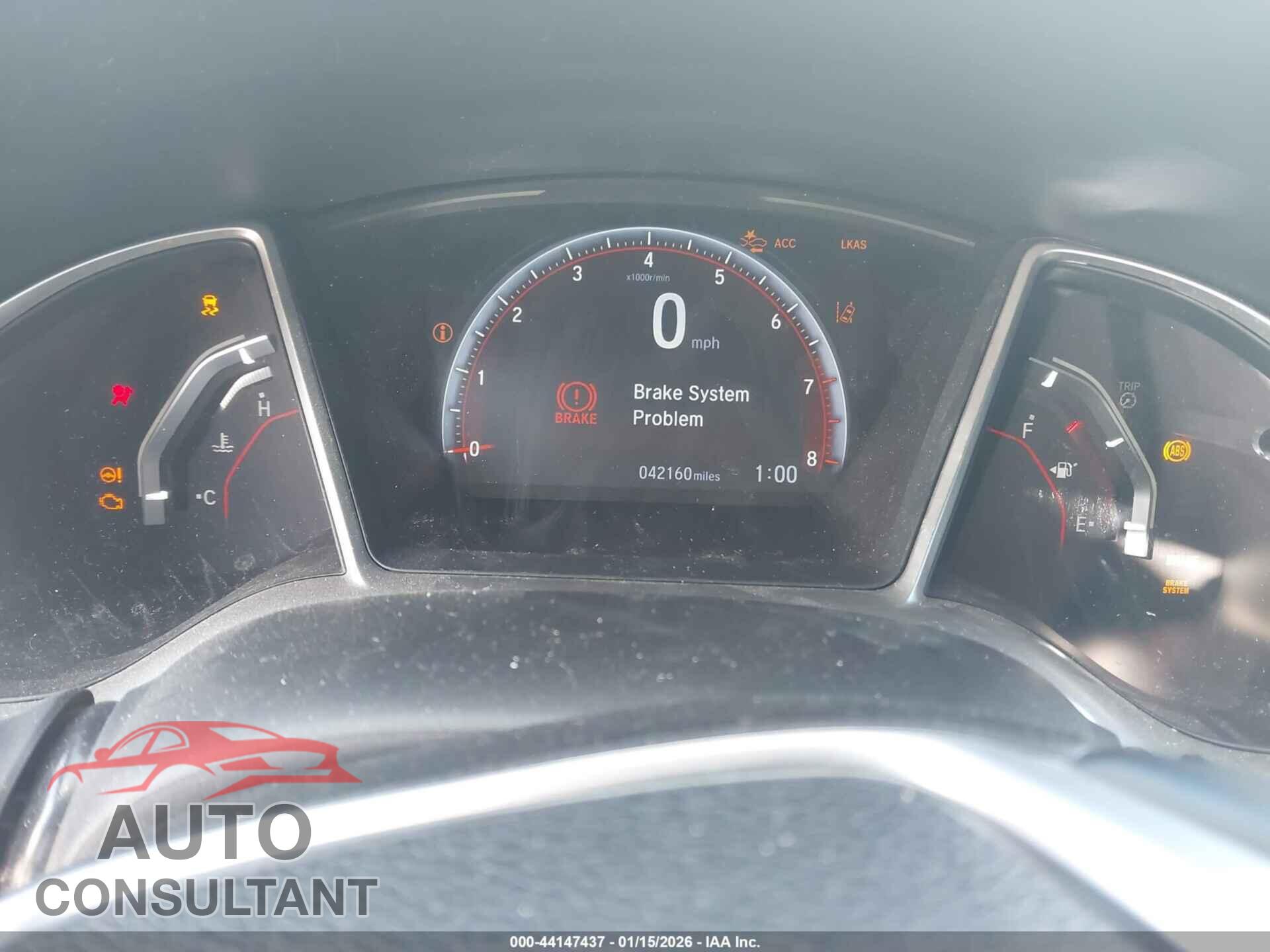 HONDA CIVIC 2020 - 19XFC2F82LE008946